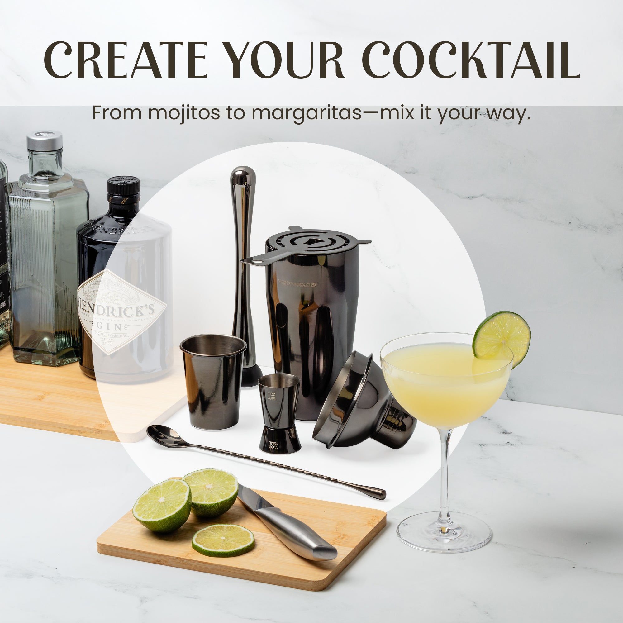 Make Mojitos, Margaritas, and More