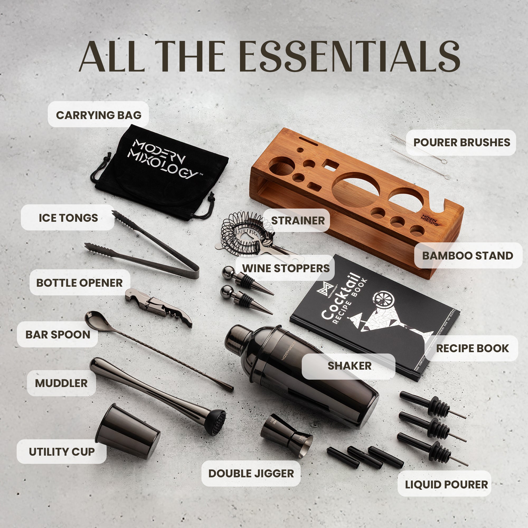 All the Essentials for a Complete Home Bar