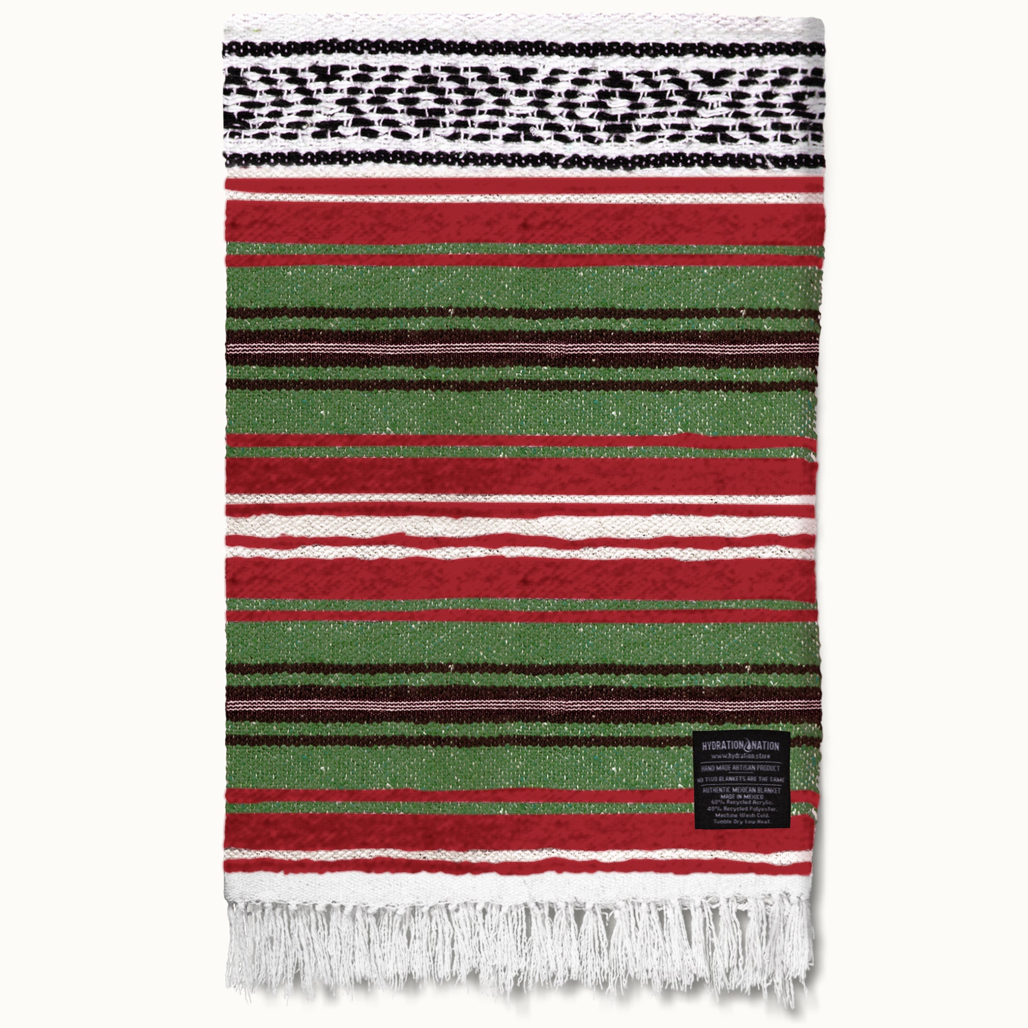 Hydration Nation Handcrafted Mexican Blanket - Dragon by Zulay Kitchen