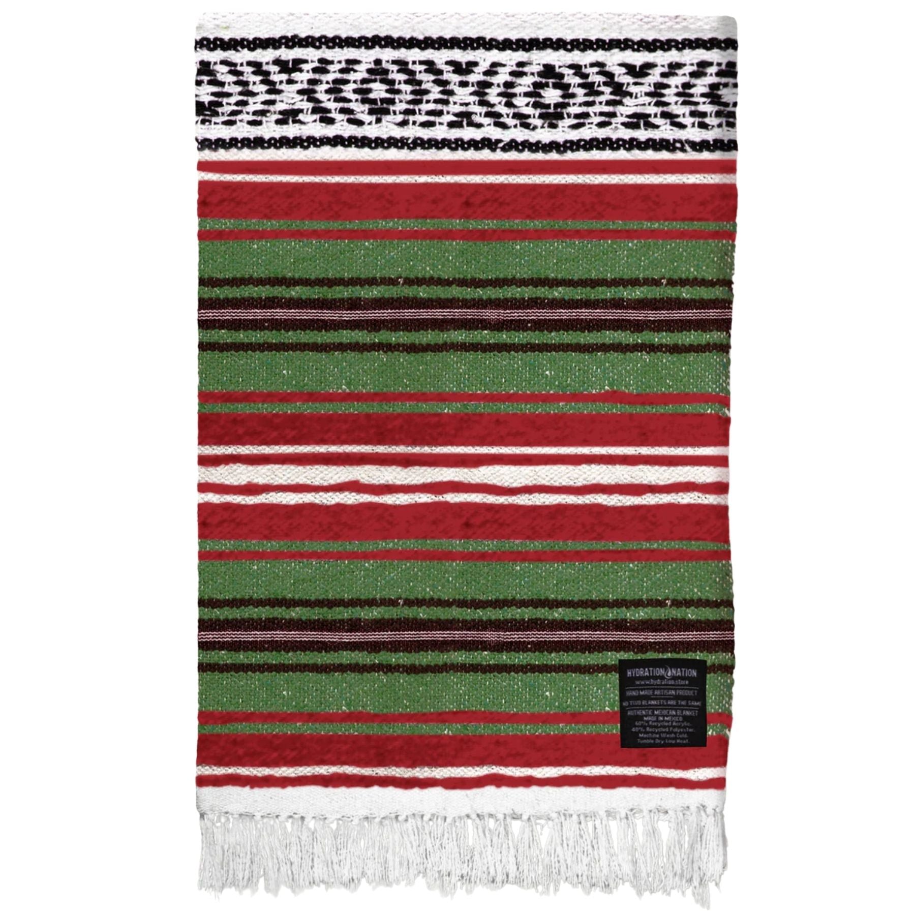 Hydration Nation Handcrafted Mexican Blanket - Dragon by Zulay Kitchen