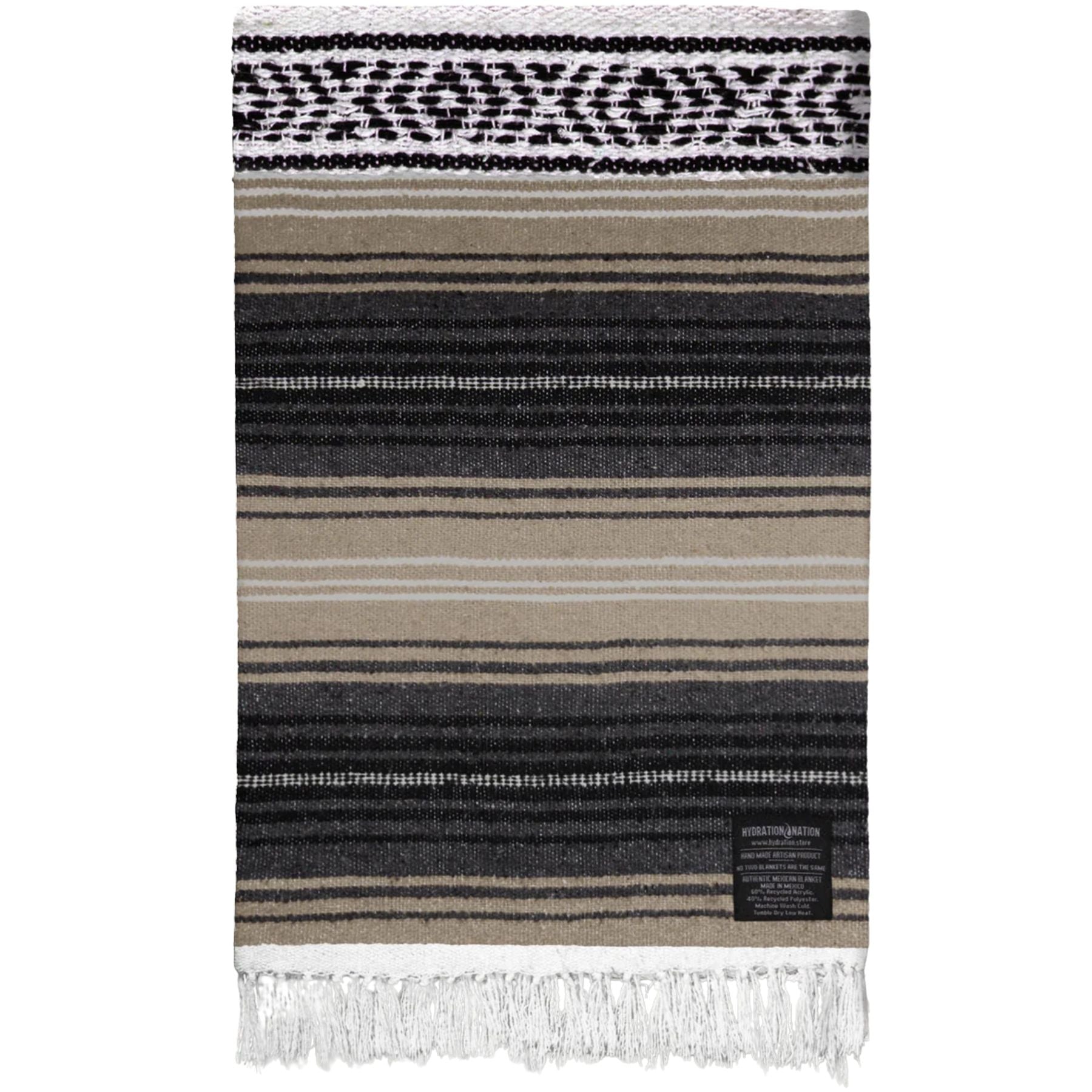 Hydration Nation Handcrafted Mexican Blanket - Desert by Zulay Kitchen