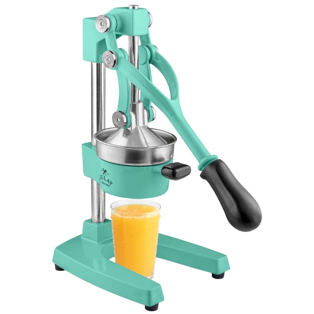 Cast Iron Juicer - Teal by Zulay Kitchen