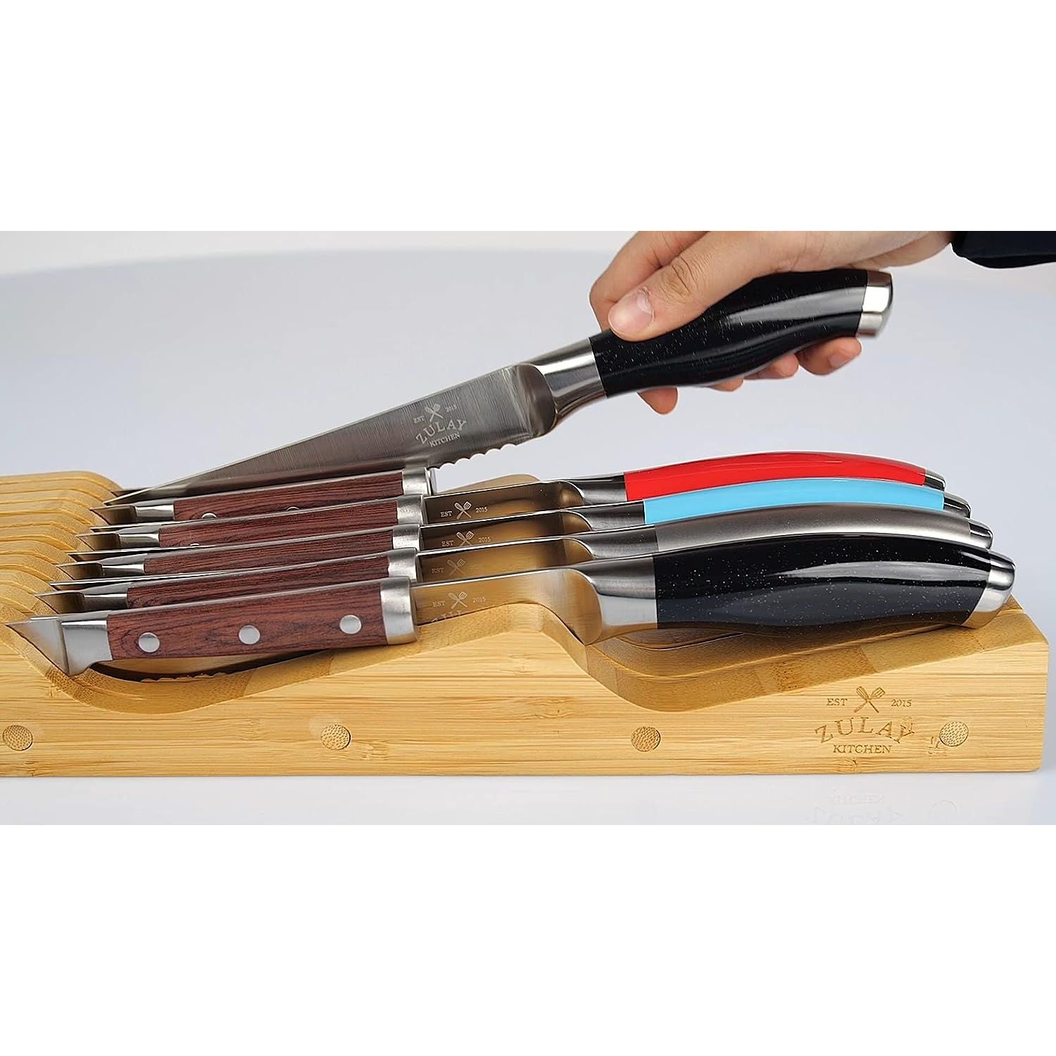 Innovative and Functional Design Knife Organizer by Zulay Kitchen