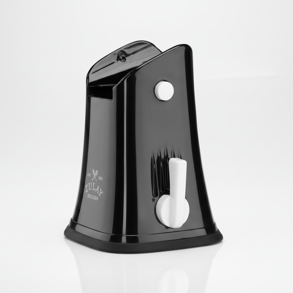 Black Rotary Cheese Grater 5 Blades - Base - Replacement Part - Zulay Kitchen