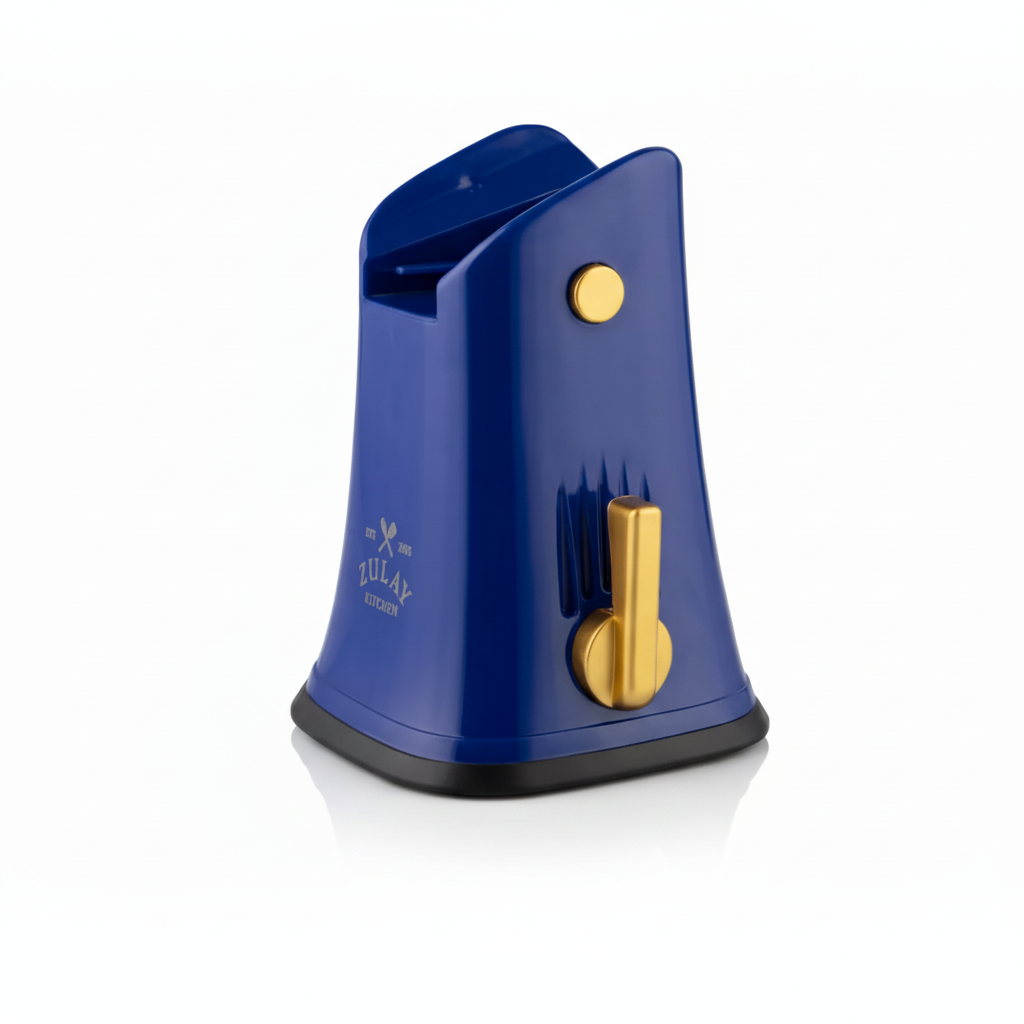 Blue Rotary Cheese Grater 5 Blades - Base - Replacement Part - Zulay Kitchen