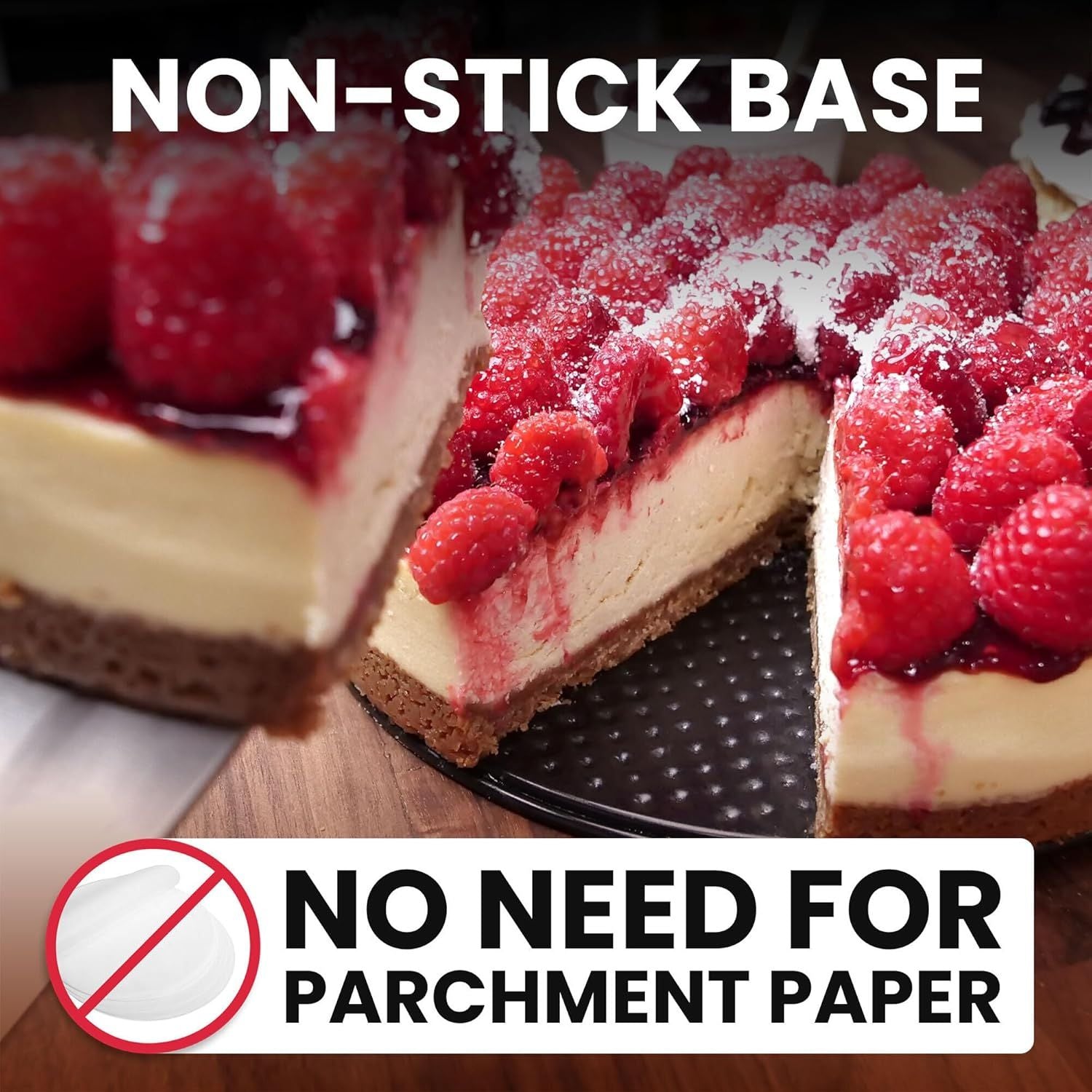 Non-Stick Base Cheesecake Pan by Zulay Kitchen