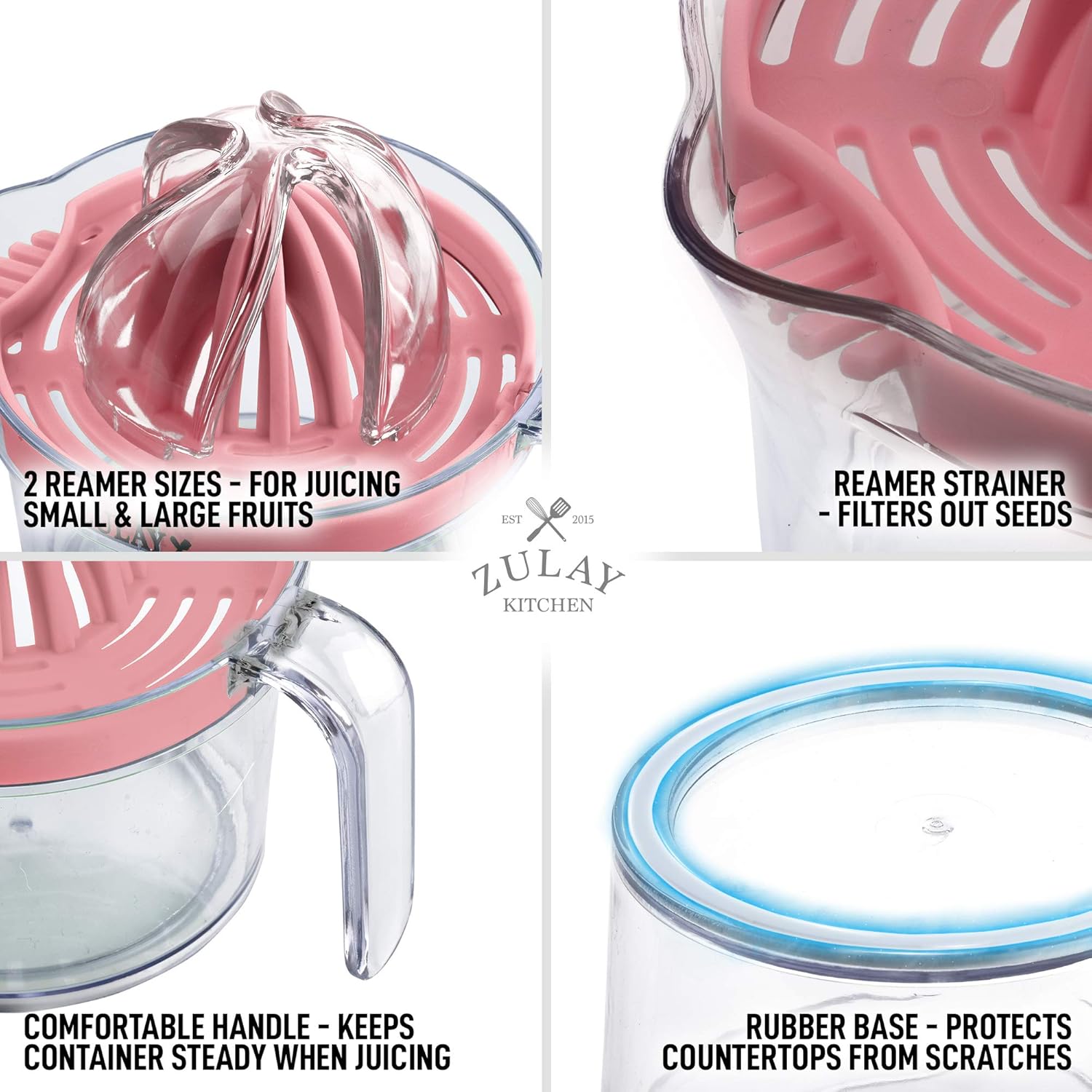 Durable Citrus Juicer Reamer by Zulay Kitchen