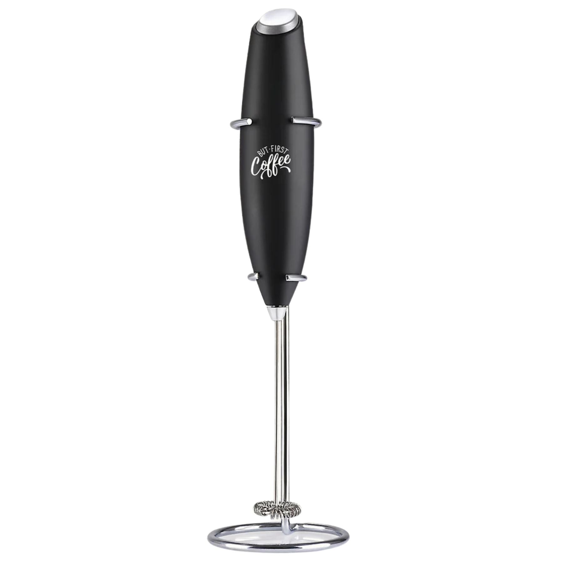 Classic Milk Frother With Stand-BUTFIRSTCOFFEE by Zulay Kitchen