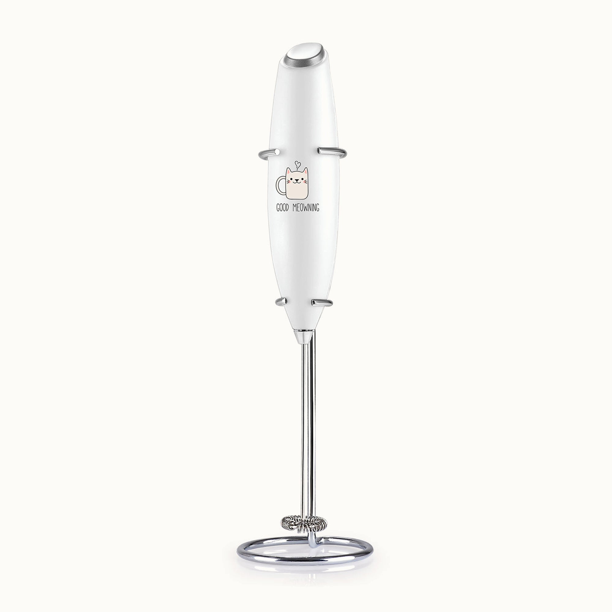 Classic Milk Frother With Stand-Good Meowning by Zulay Kitchen