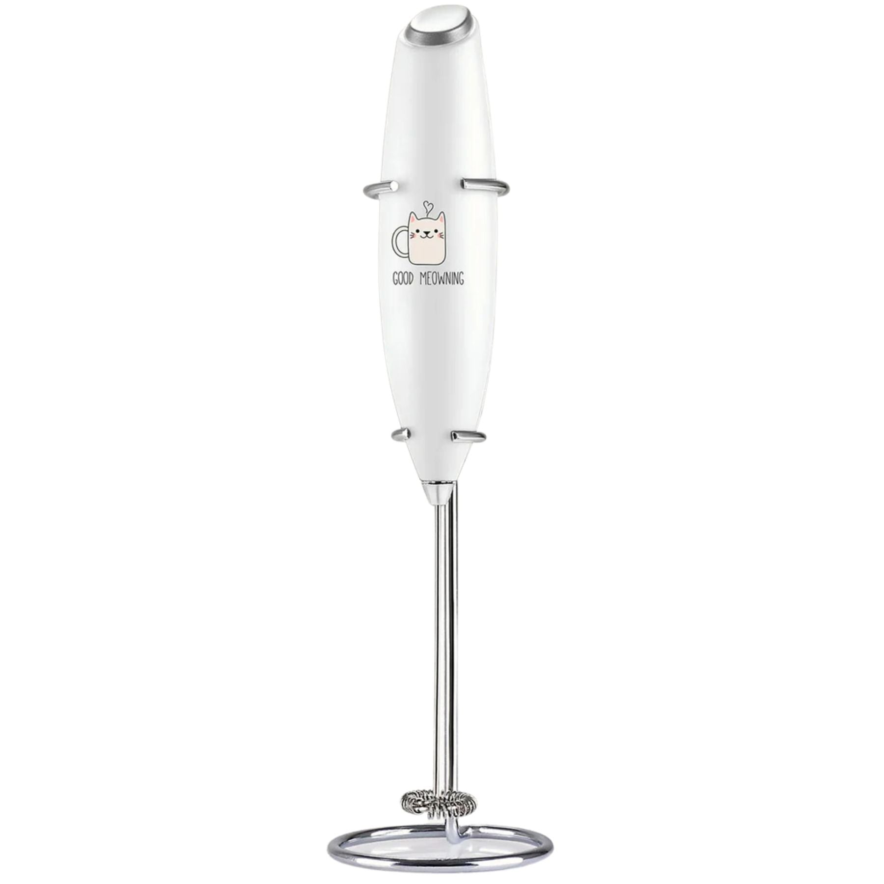 Classic Milk Frother With Stand-Good Meowning by Zulay Kitchen