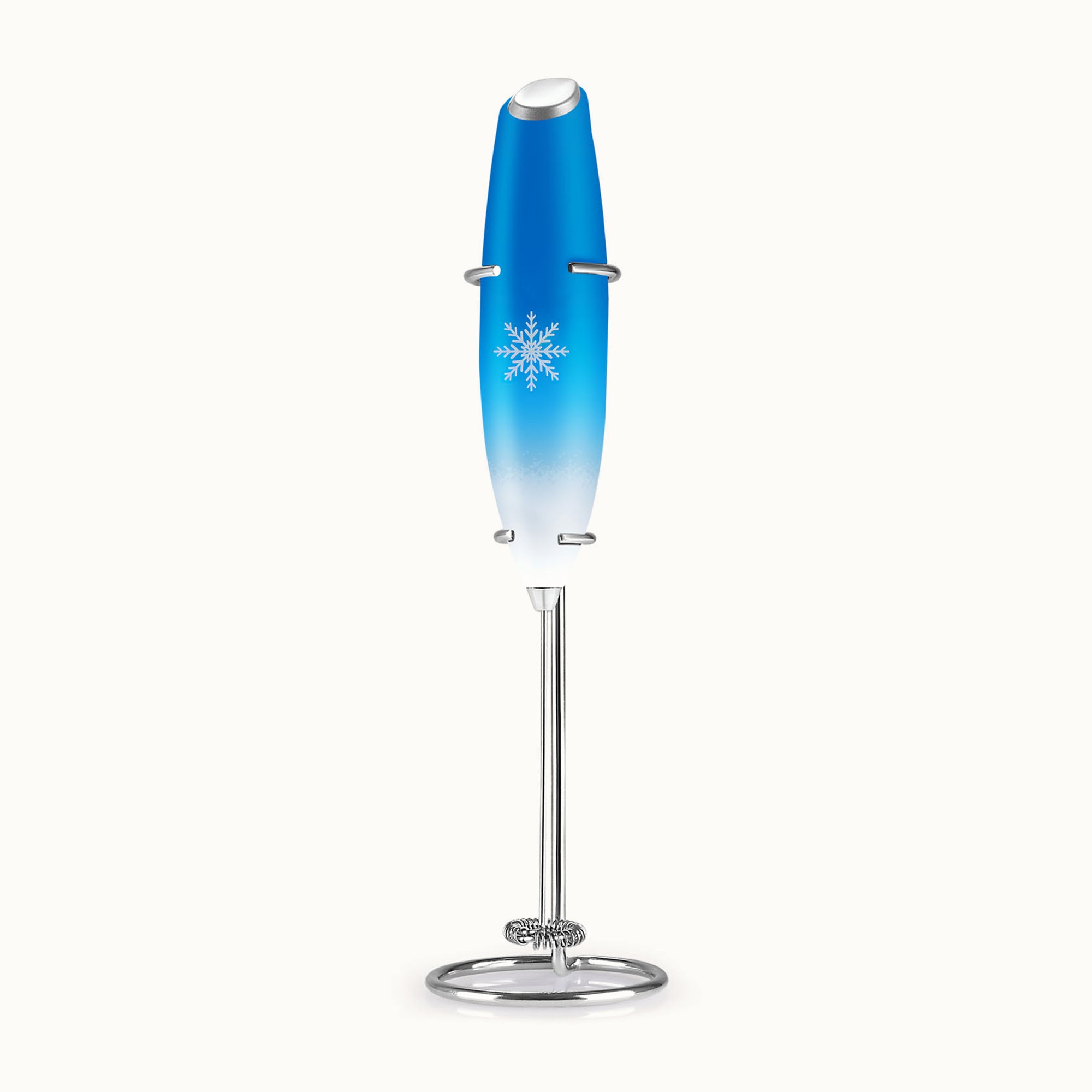 Classic Milk Frother With Stand-Snowflake by Zulay Kitchen