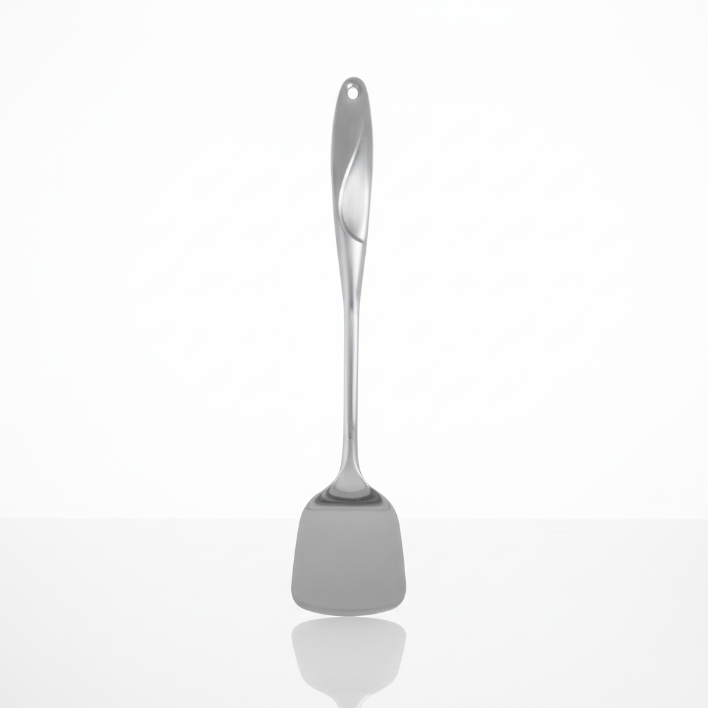 Cooking Utensil Stainless Steel (8 Piece Set) - Solid Spatula - Replacement Part - Zulay Kitchen