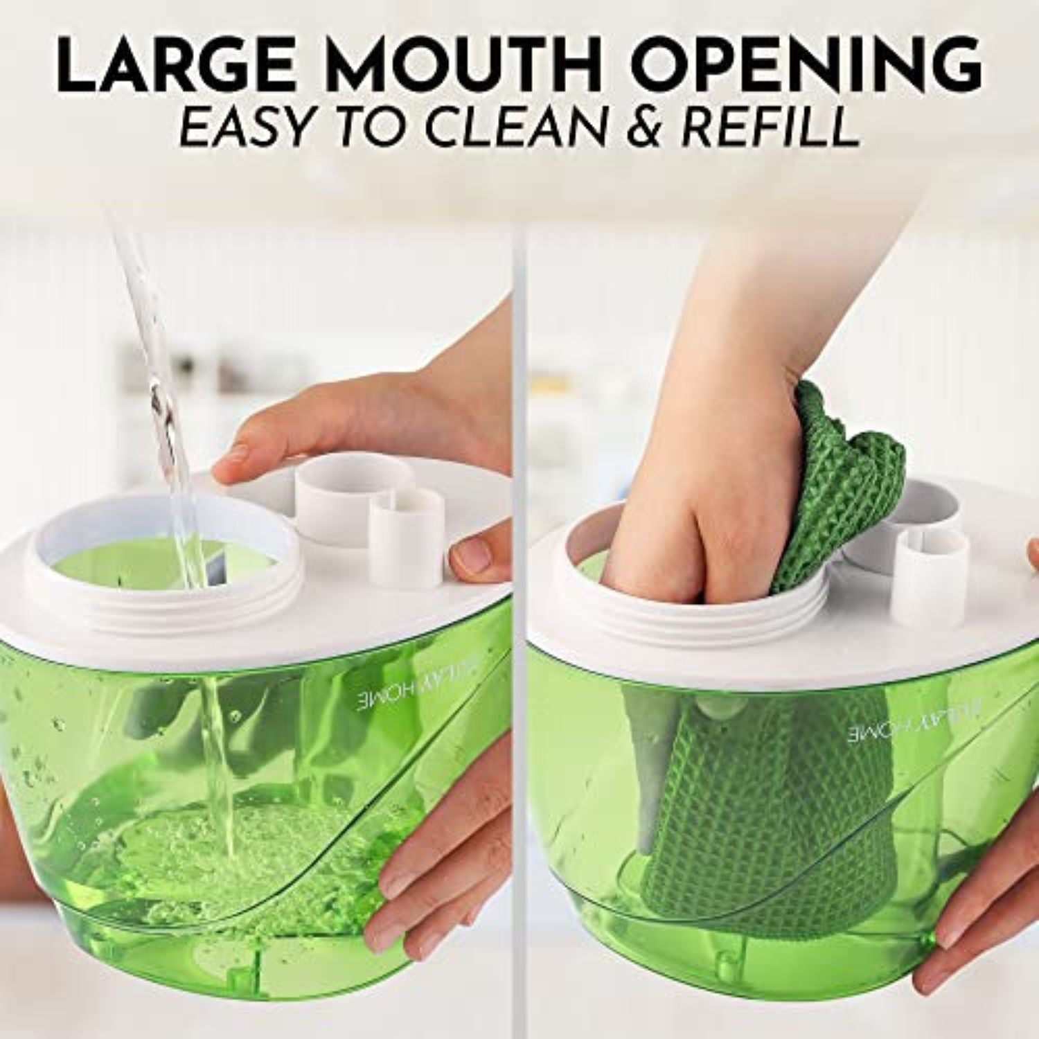 Easy to Clean Cool Mist Humidifier by Zulay Kitchen