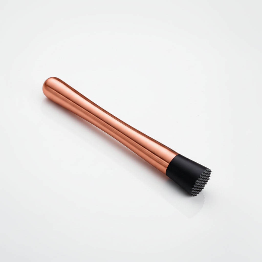Copper Muddler Mixology Bartender Kit - 10-Piece Set