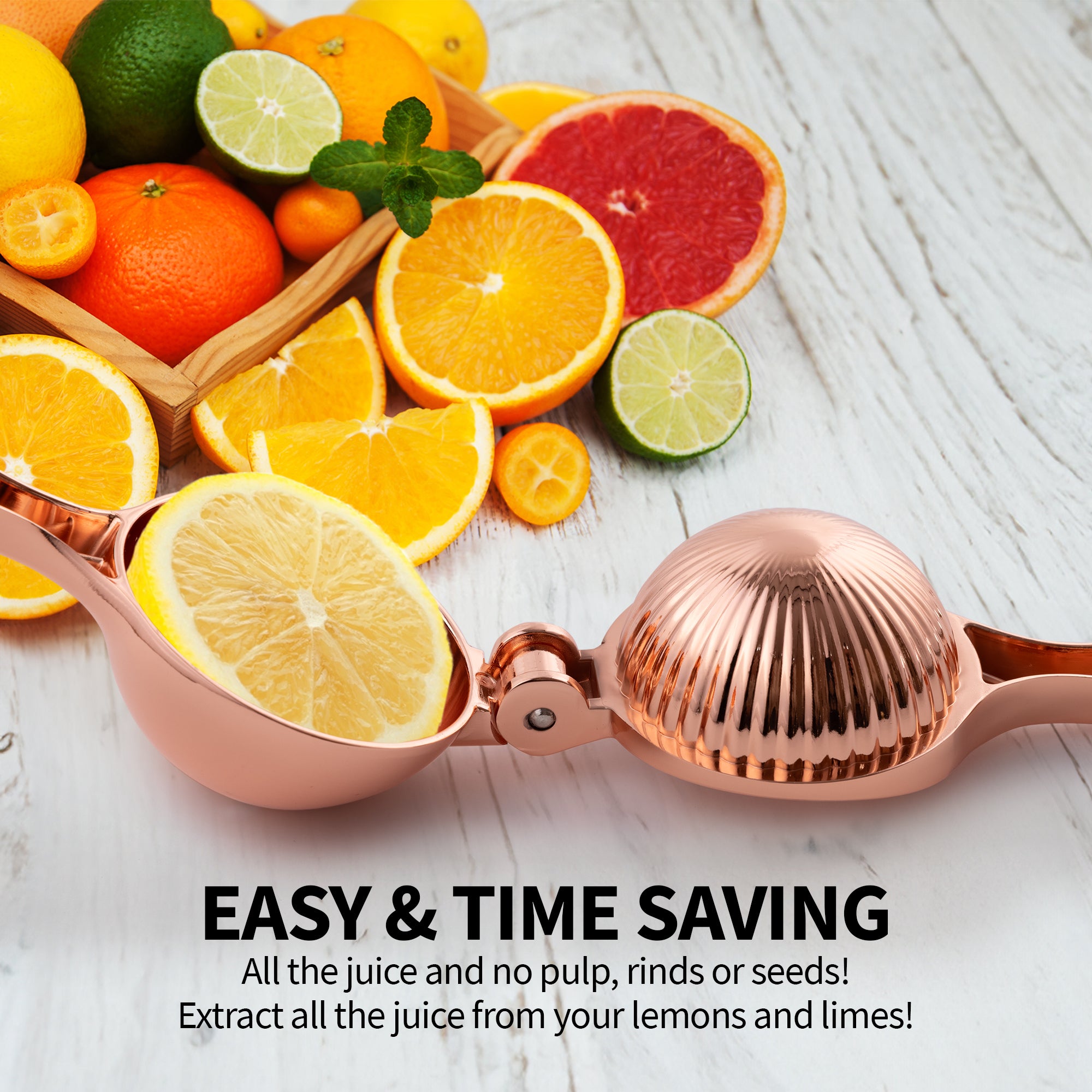 Rust Resistant Lemon Squeezer - Single Bowl by Zulay Kitchen