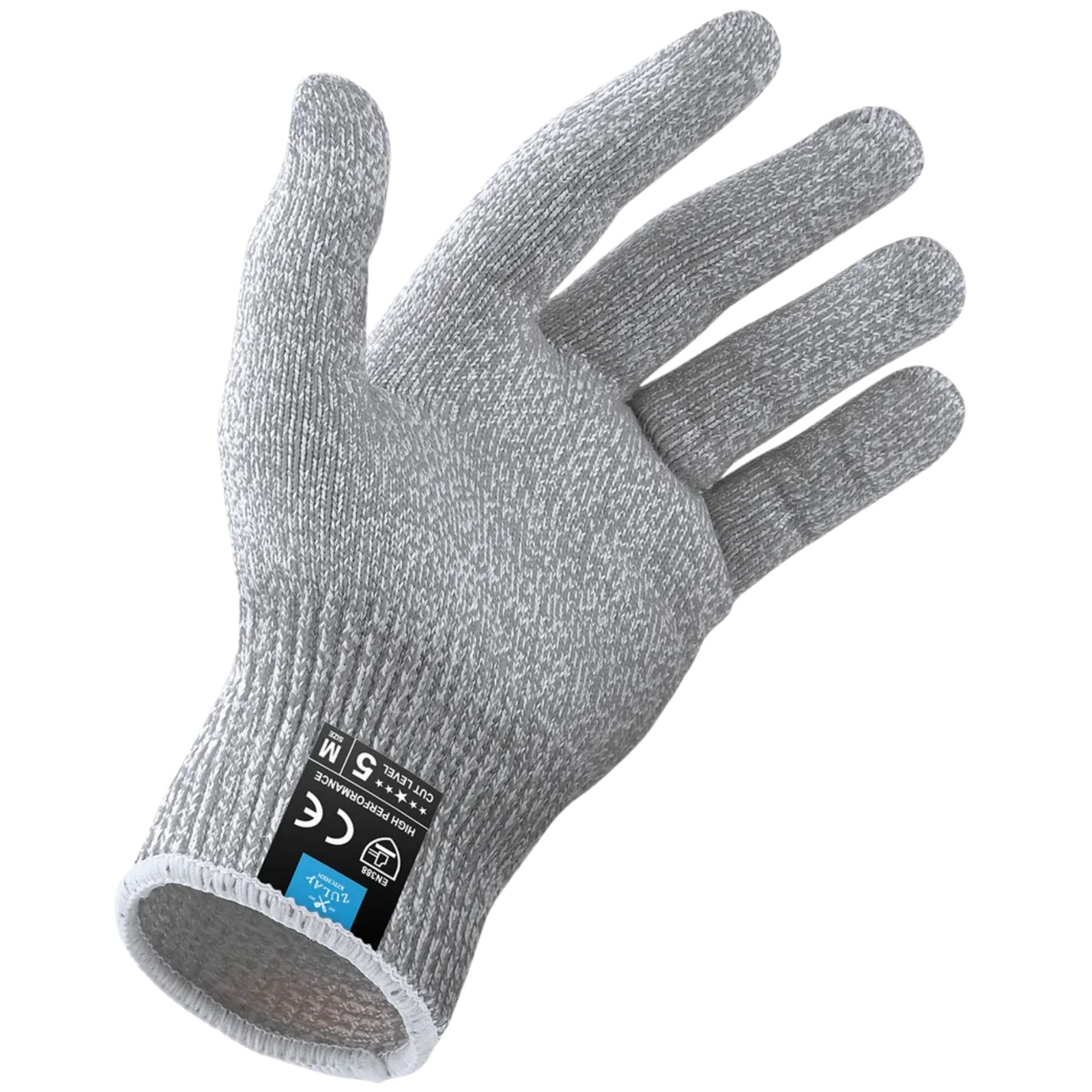 Cut Resistant Gloves-Gray by Zulay Kitchen
