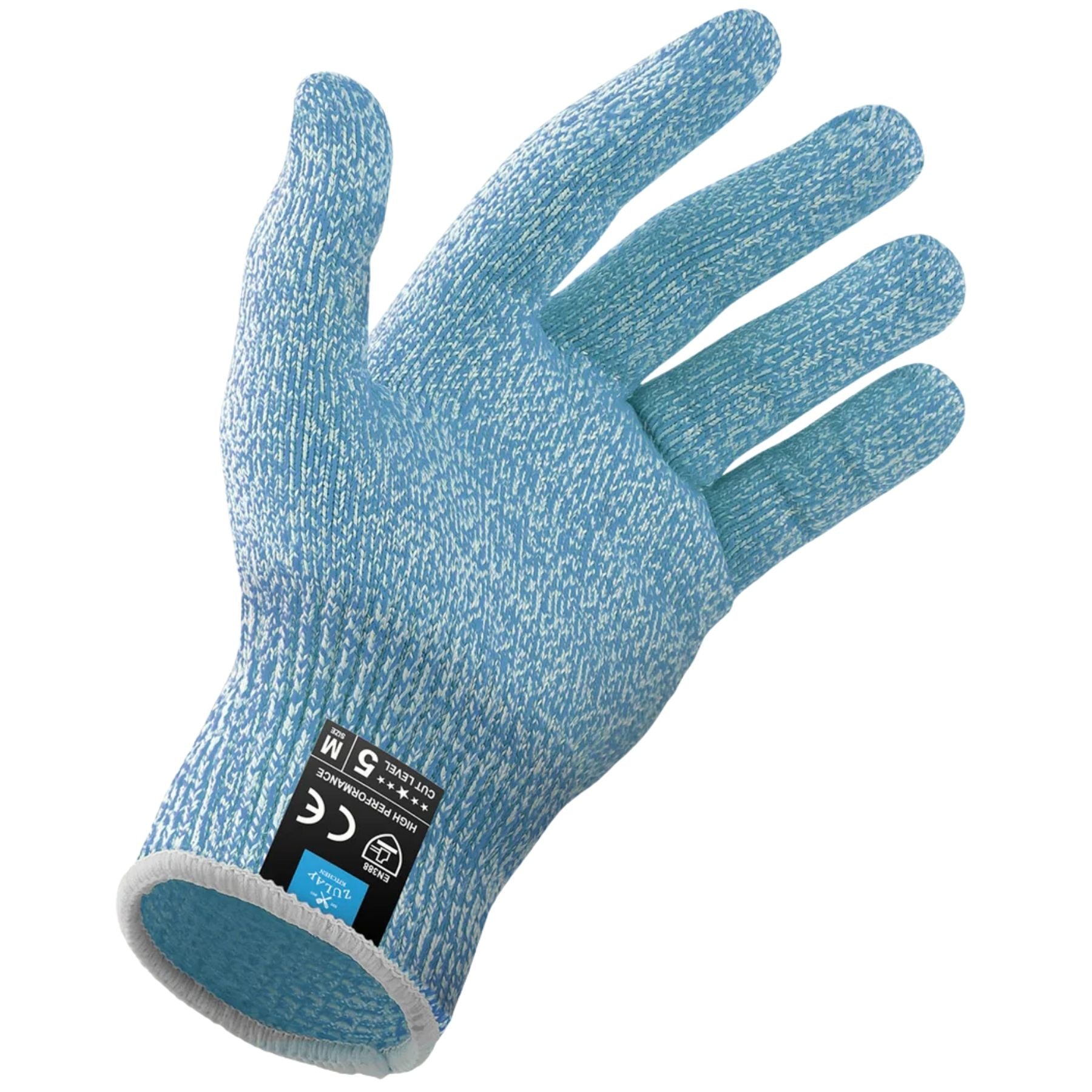 Cut Resistant Gloves-Teal by Zulay Kitchen