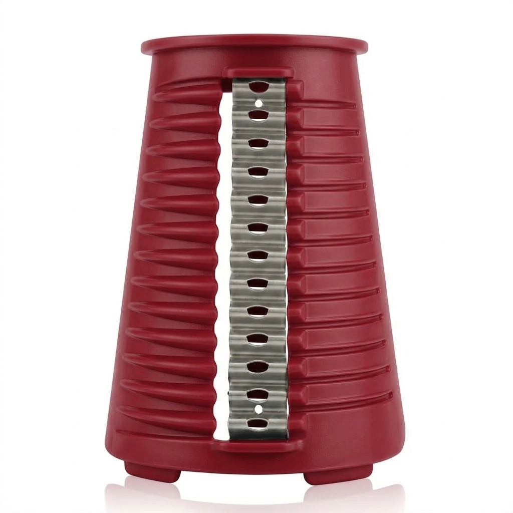 Deep Maroon Zulay Kitchen Wavy Blade