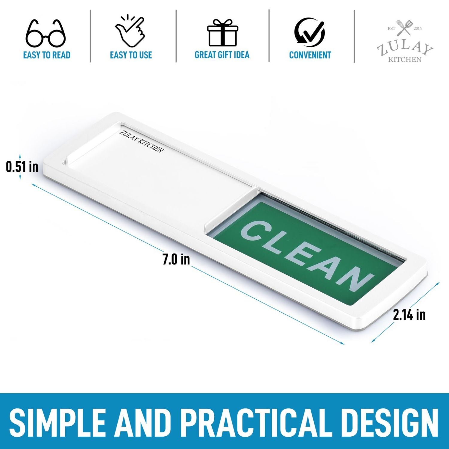 Sleek, Compact and Durable Design by Zulay Kitchen