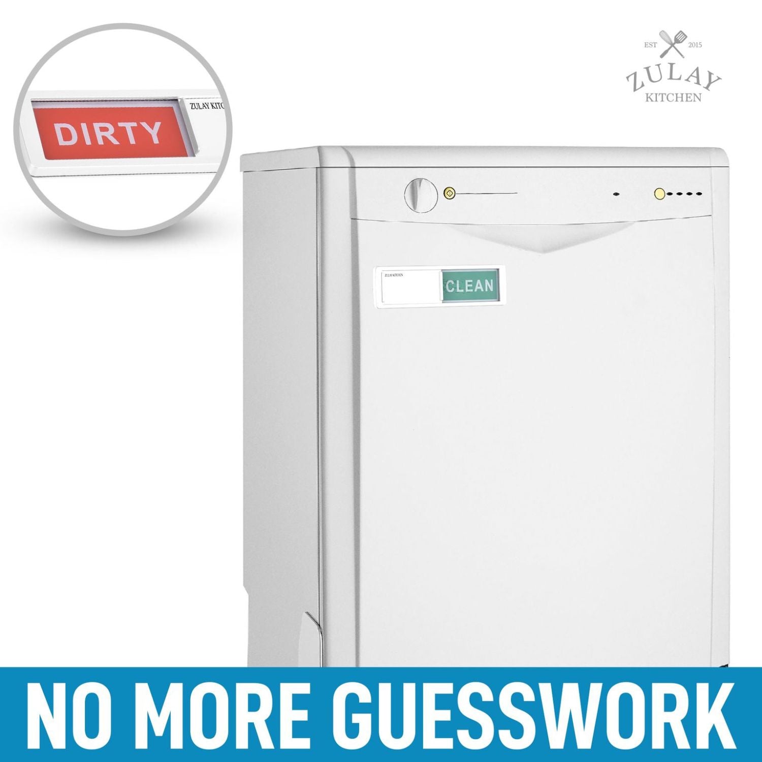 Eliminate Kitchen Confusion Magnet Sign by Zulay Kitchen