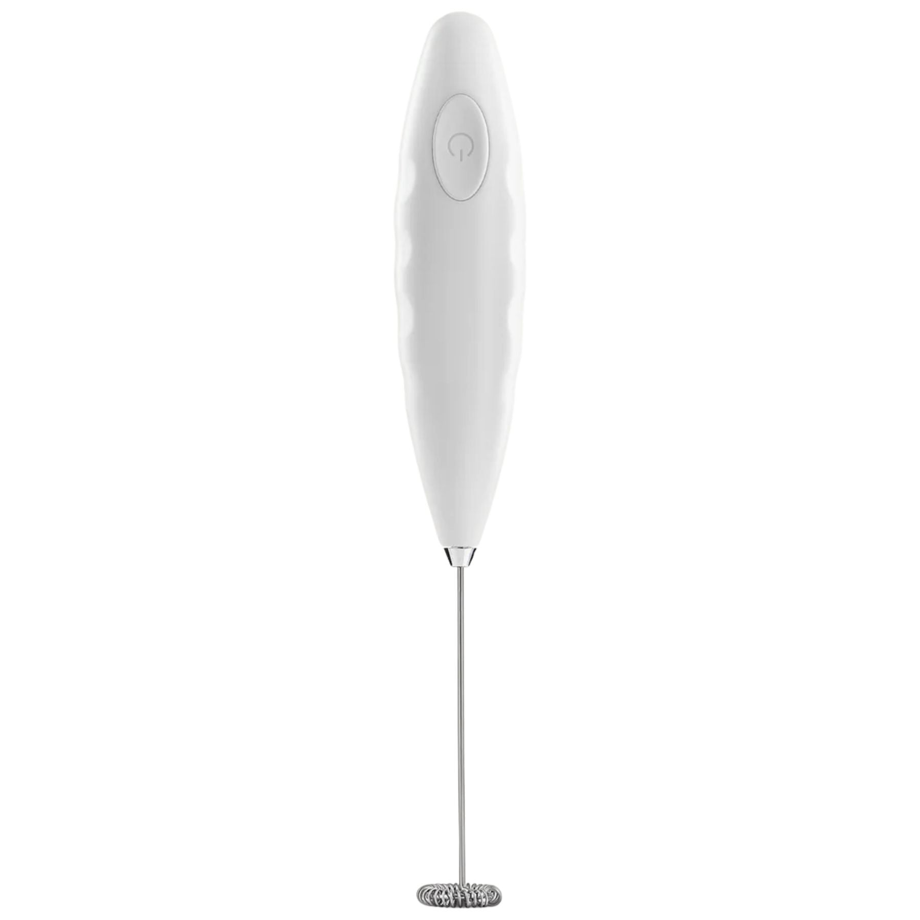Double Grip Handheld Milk Frother - Frosted White by Zulay Kitchen