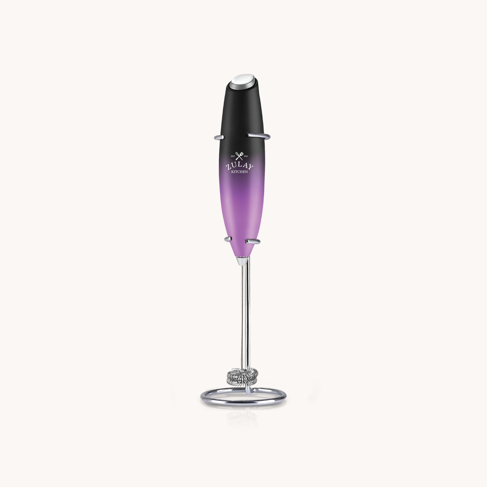Double Whisk Milk Frother Handheld Mixer - Galaxy by Zulay Kitchen