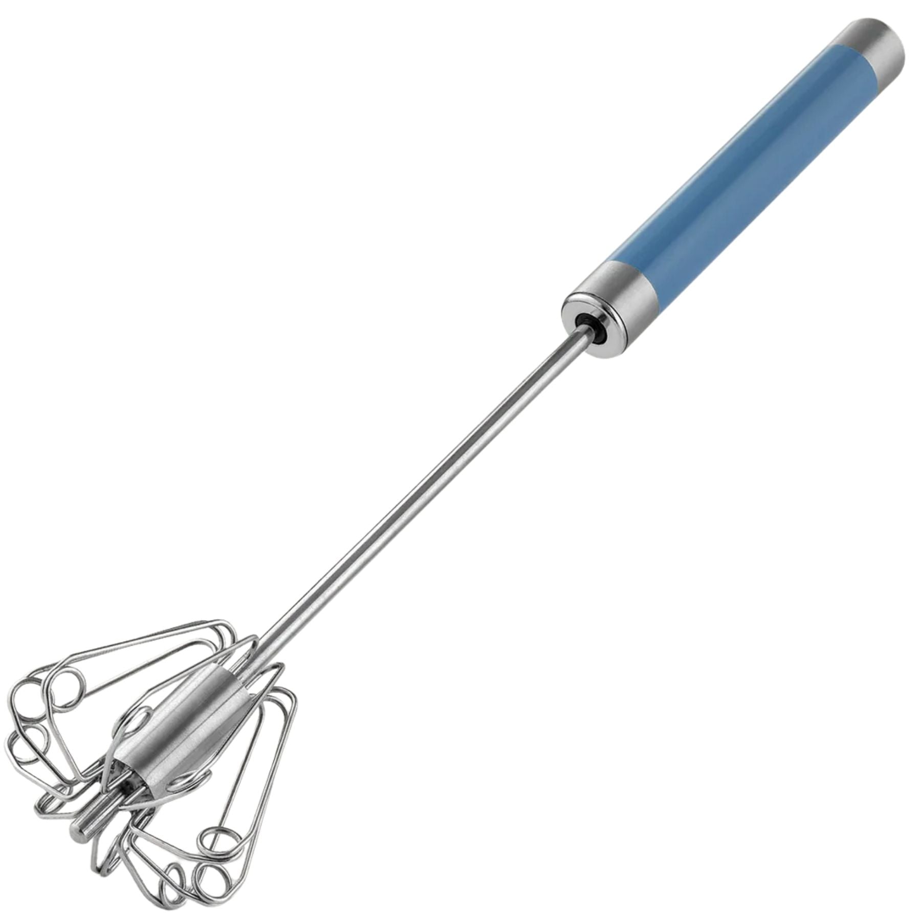 Egg Beater Push Whisk-Periwinkle Blue by Zulay Kitchen