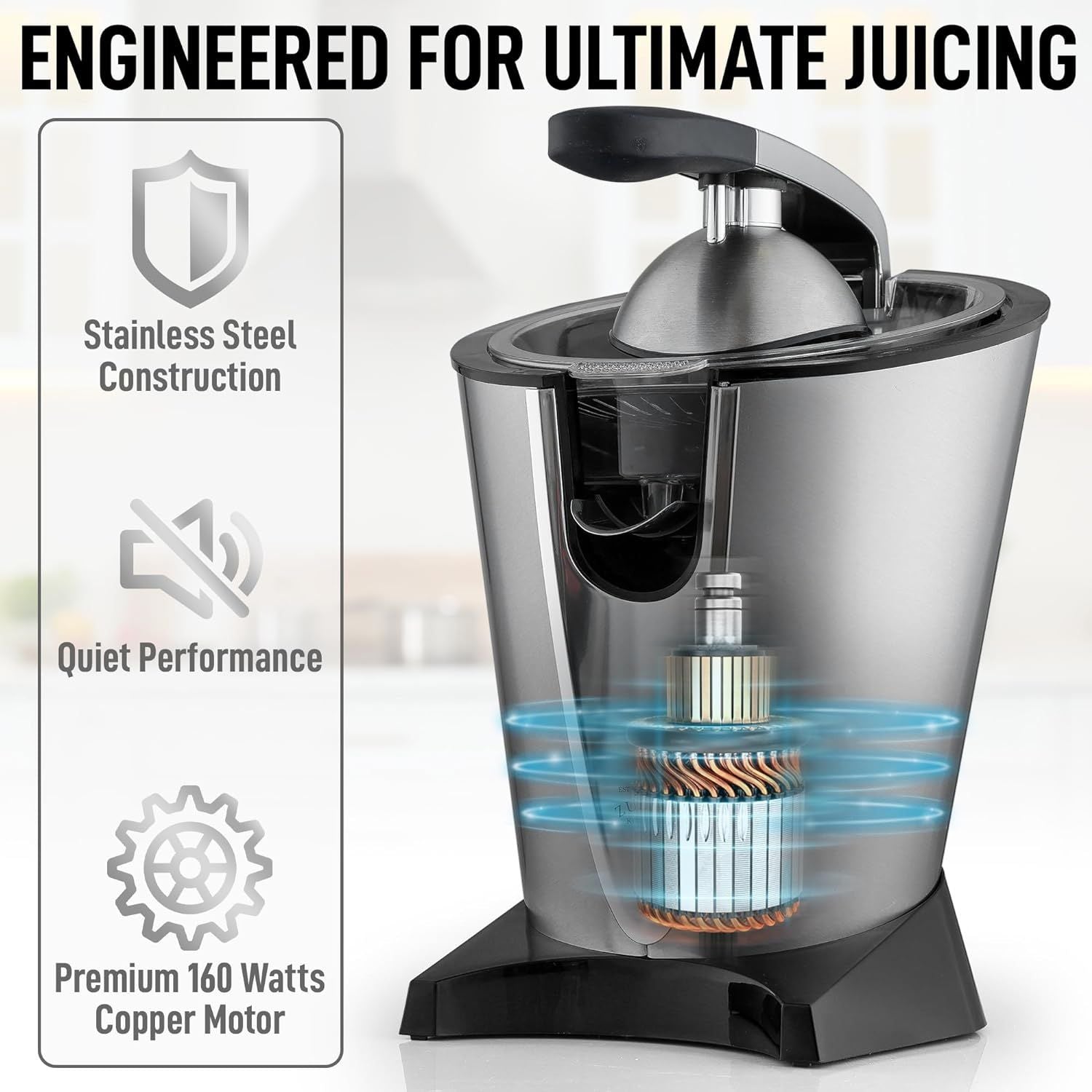 Engineered For Ultimate Juicing by Zulay Kitchen