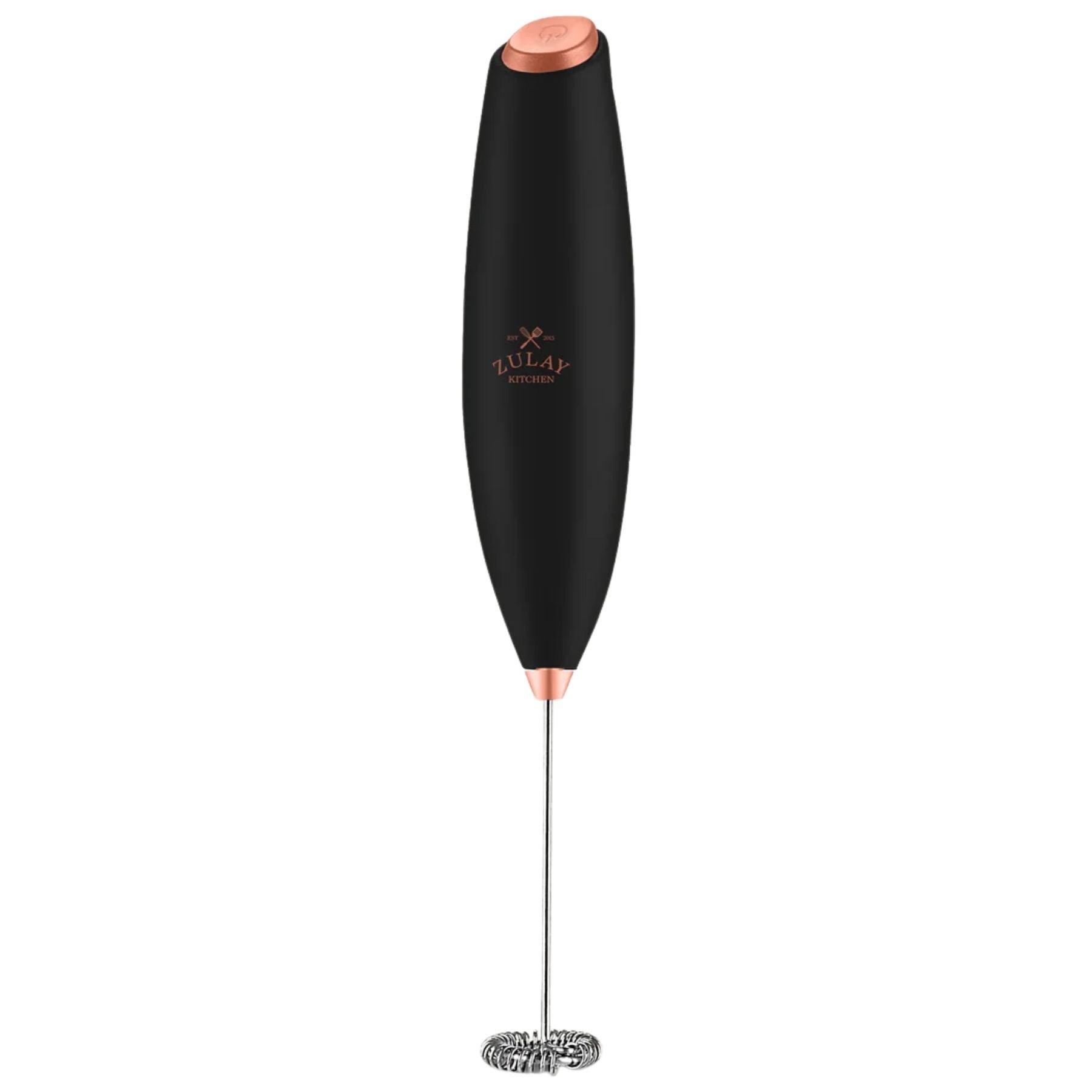Executive Series Premium Milk Frother- Black Copper by Zulay Kitchen