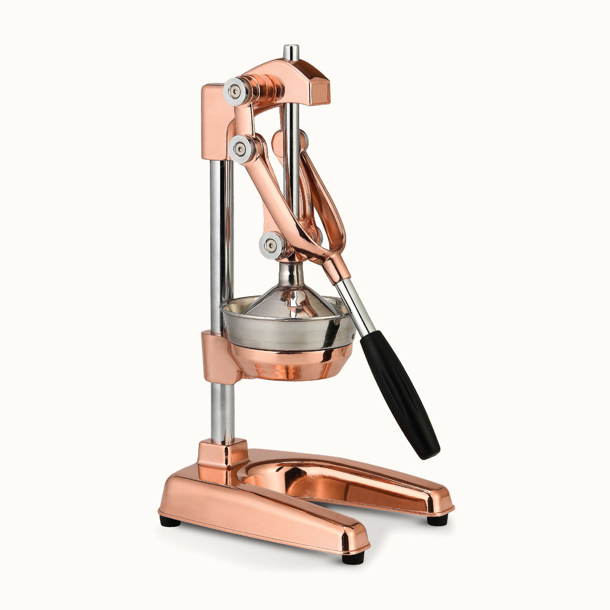 Extra Tall Manual Citrus Press Rose Gold by Zulay Kitchen