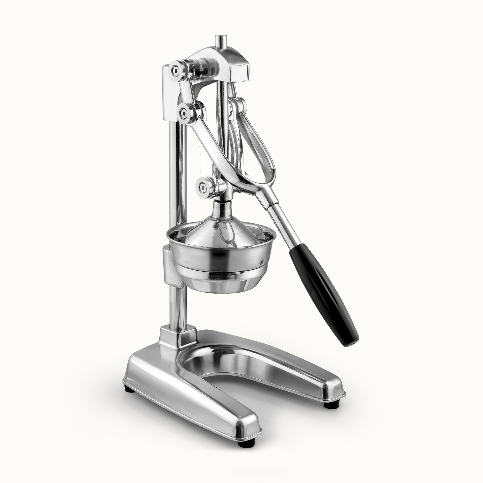 Extra Tall Professional Manual Citrus Press - Chrome Finish by Zulay Kitchen