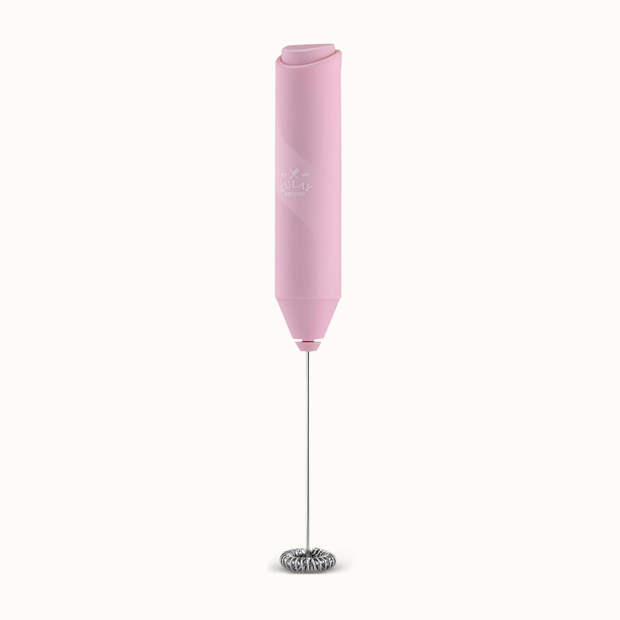 FrothMate Milk Frother Without Stand -Pink by Zulay Kitchen