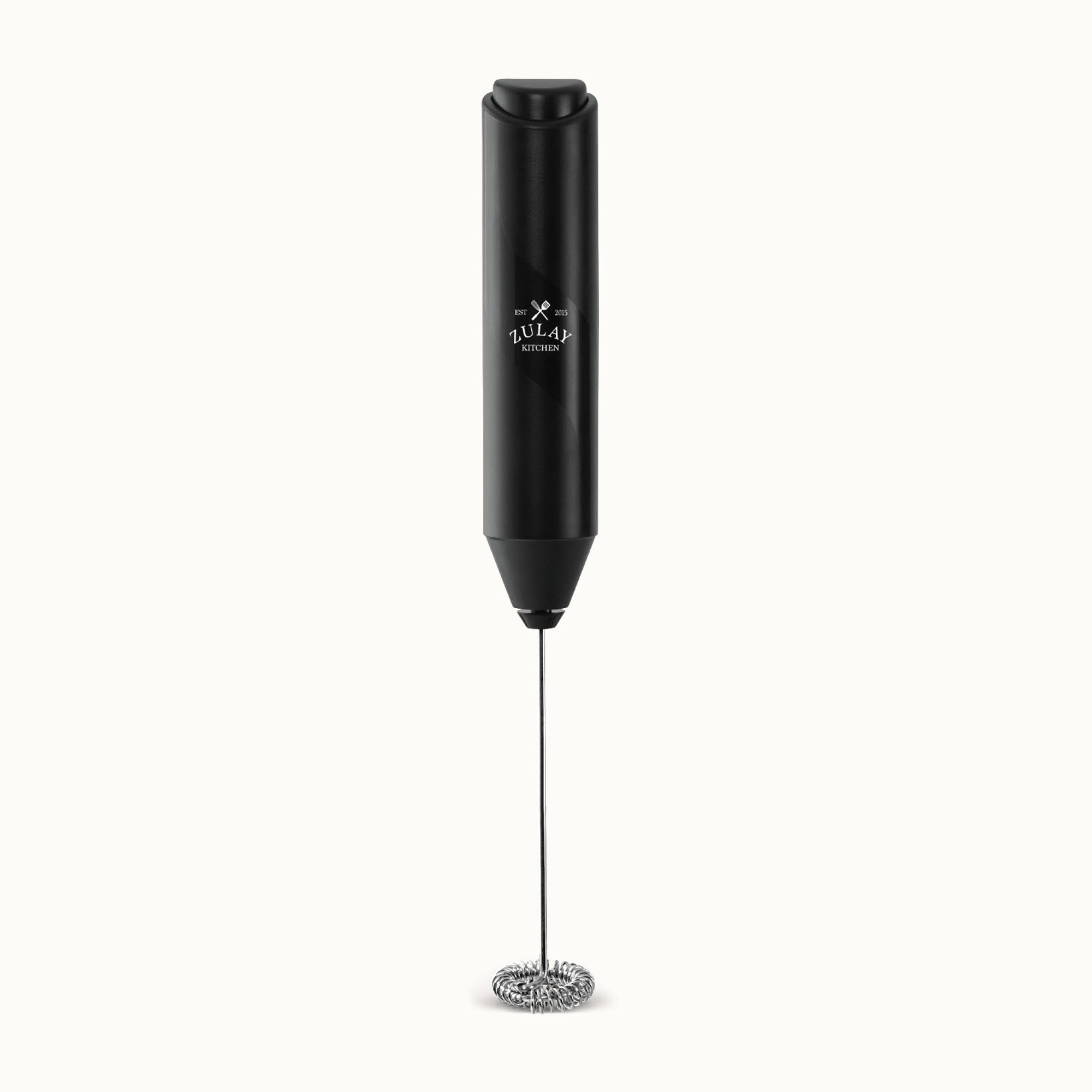 FrothMate Milk Frother Without Stand-Black by Zulay Kitchen