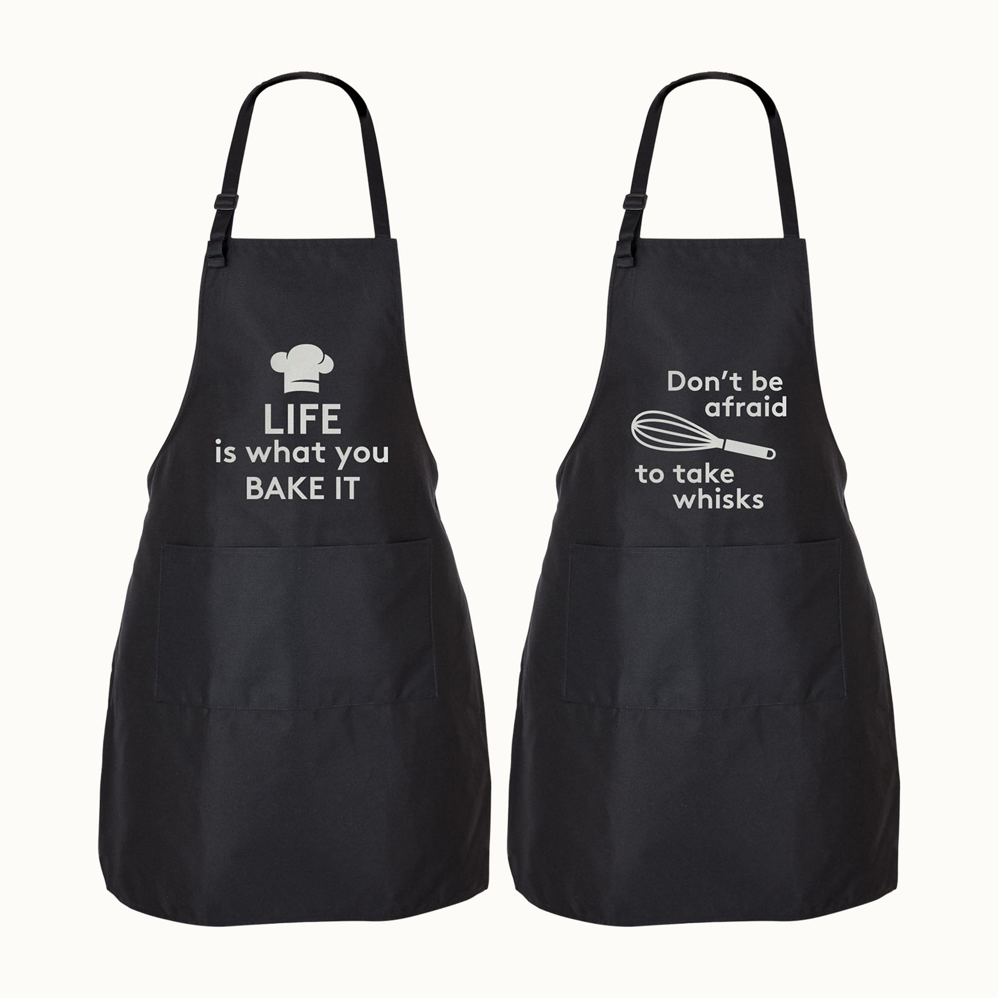 Funny Aprons for Men, Women & Couples - Cooking Puns by Zulay Kitchen