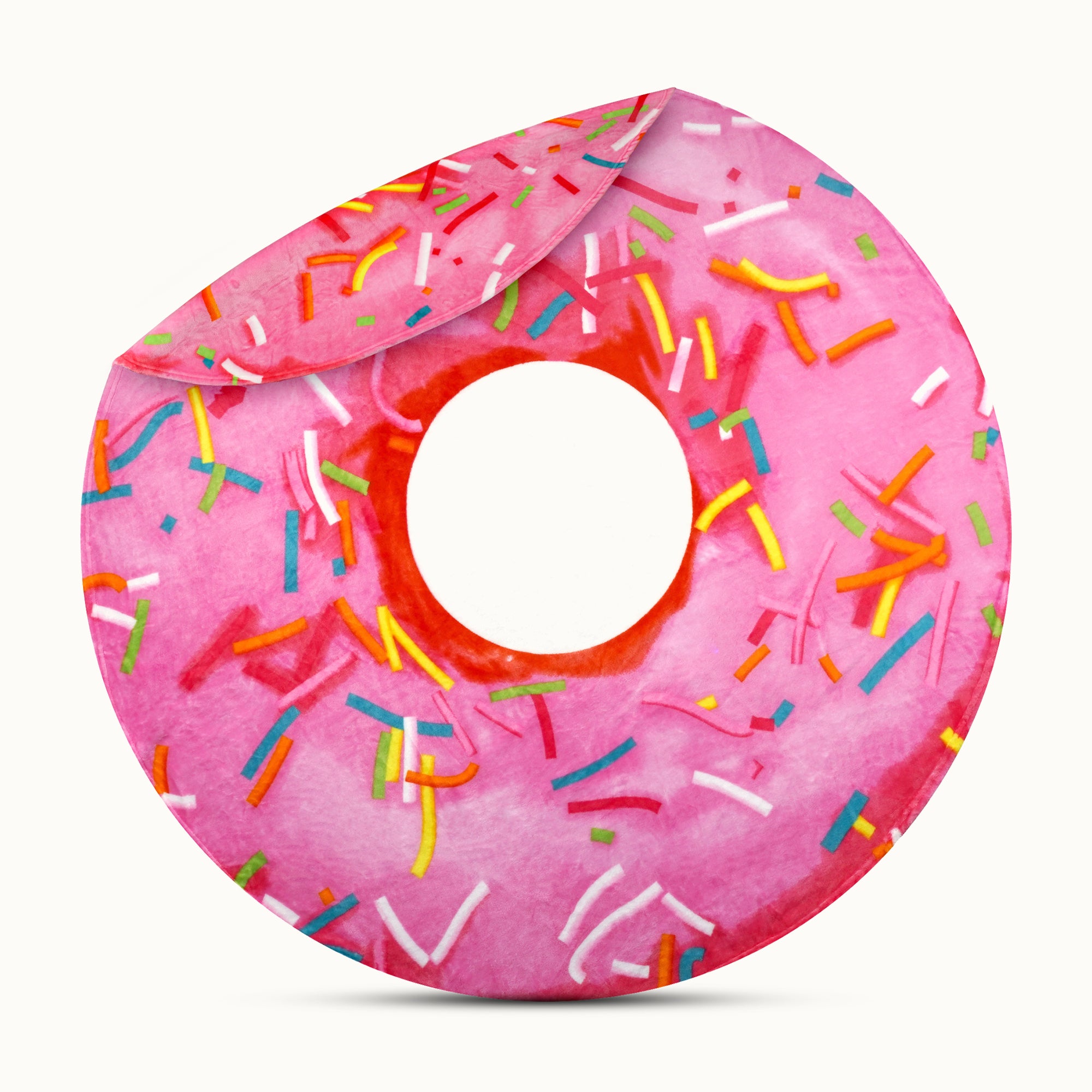 Glazed Donut Blanket - 47 inches by Zulay Kitchen