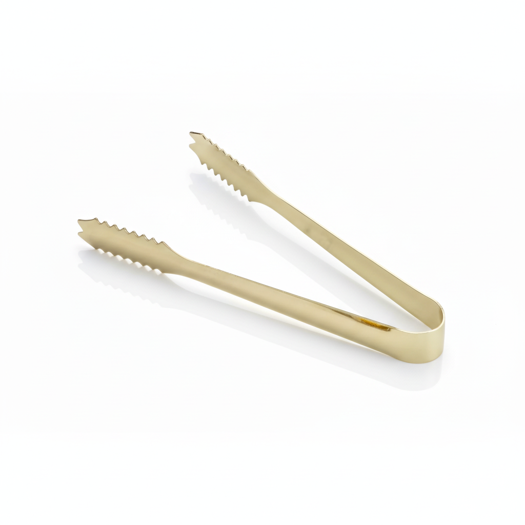 Gold Ice Tongs Mixology Bartender Kit - 10-Piece Set