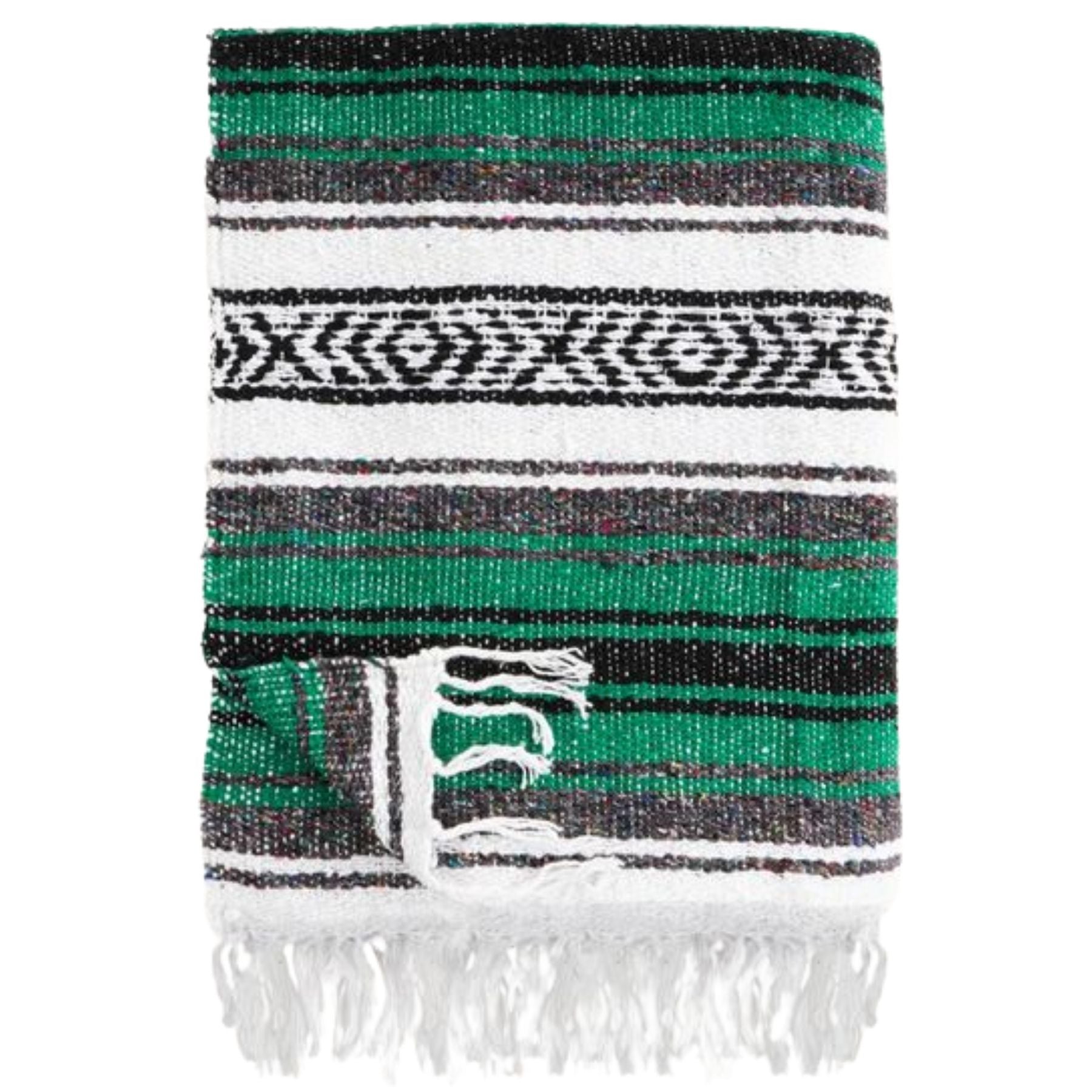 Hydration Nation Handcrafted Mexican Blanket - Flag by Zulay Kitchen