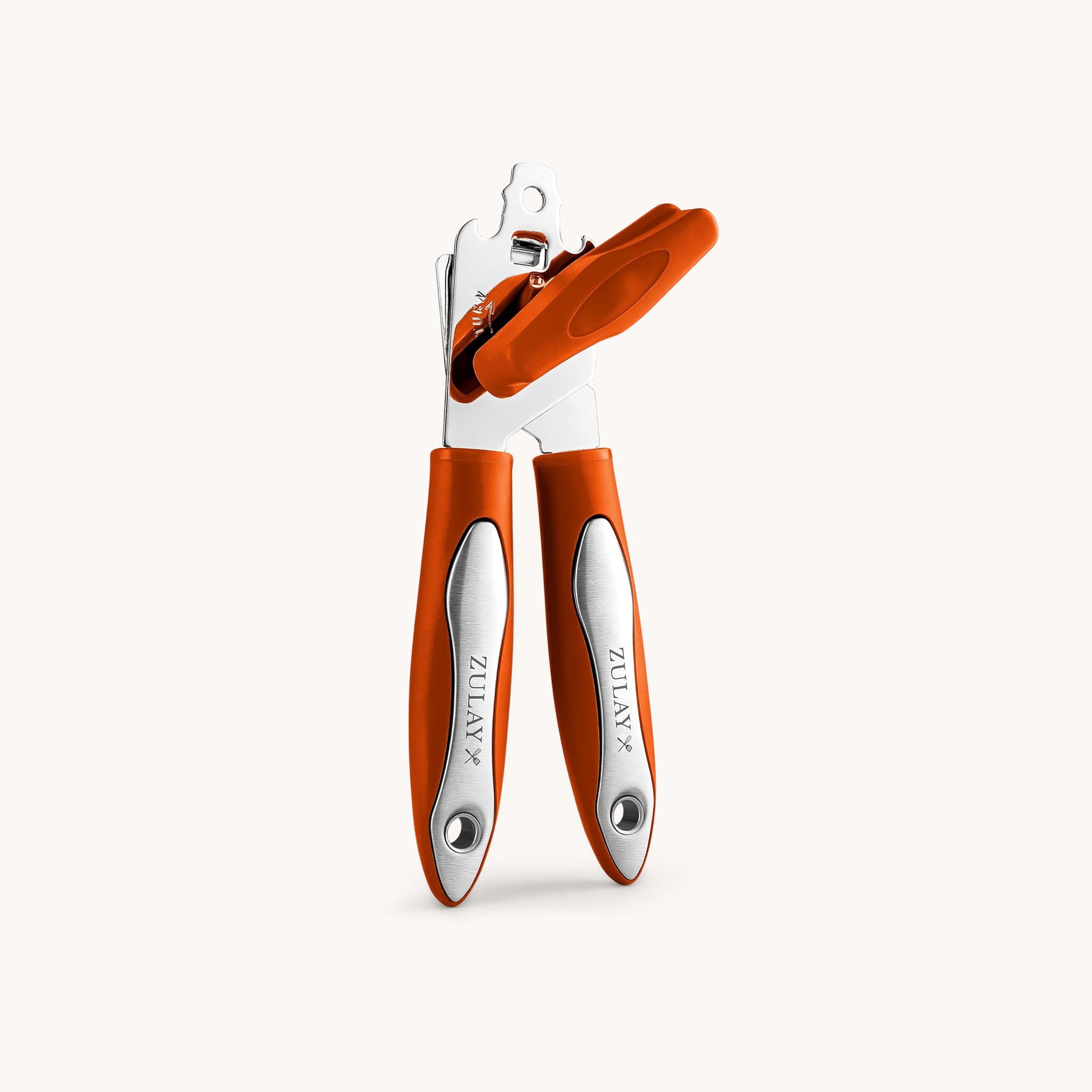 Heavy Duty Can Opener - Wide Grip - Cinnamon by Zulay Kitchen