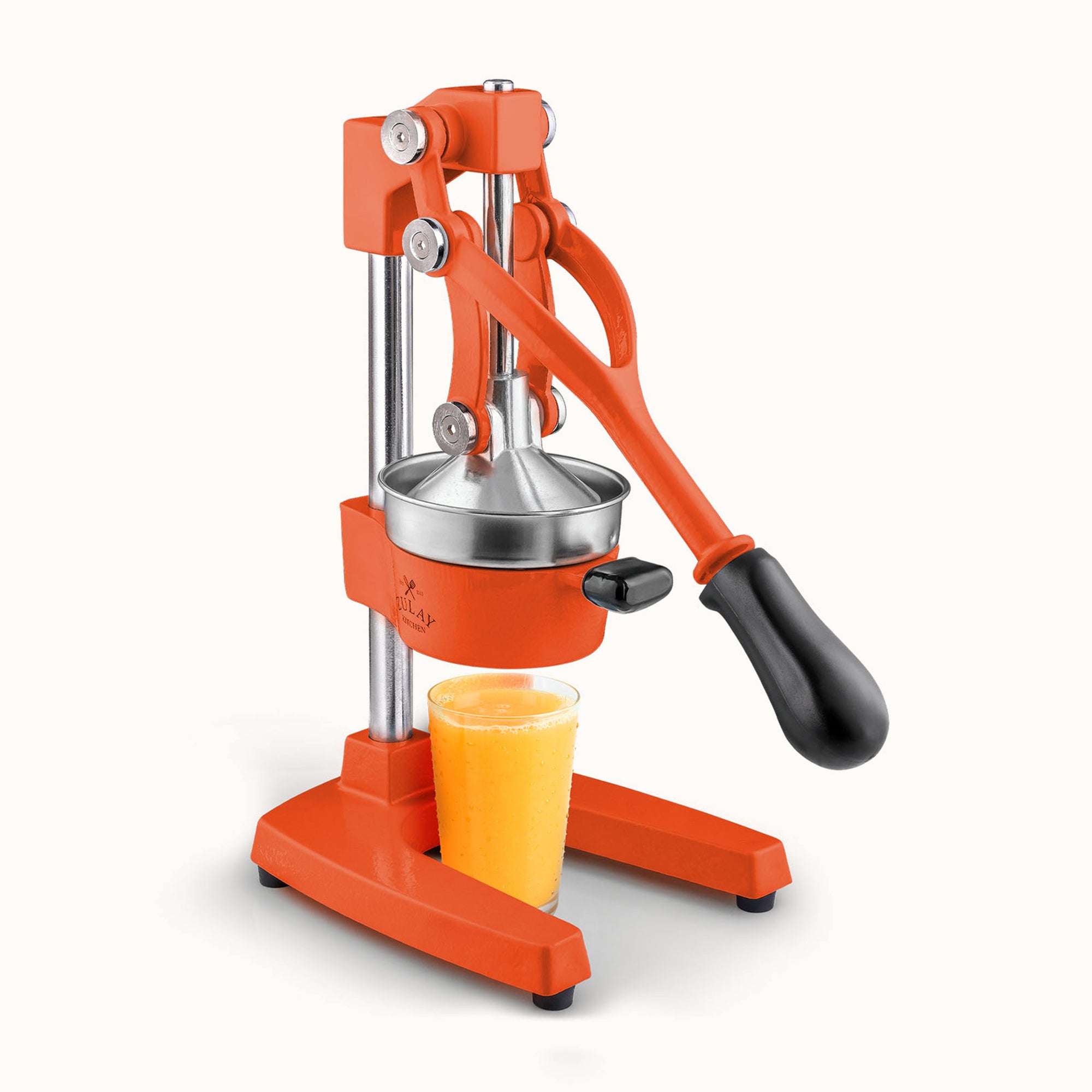 Heavy-Duty Manual Juice Press-Large Orange by Zulay Kitchen