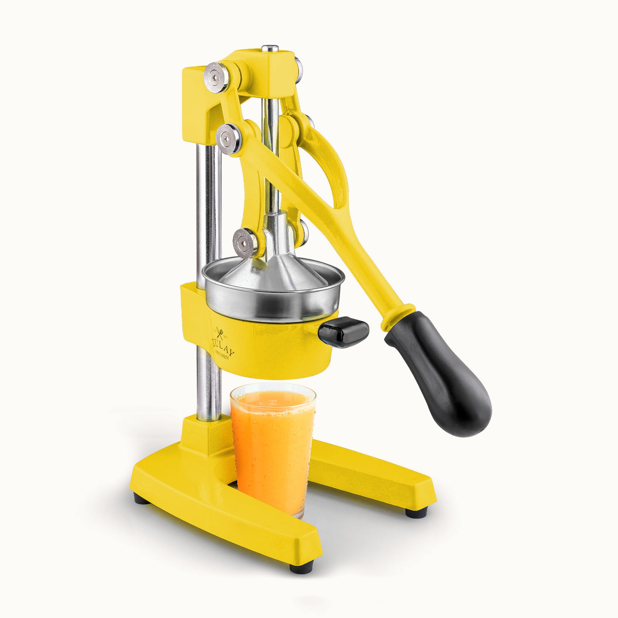 Heavy-Duty Manual Juice Press-Large Yellow by Zulay Kitchen