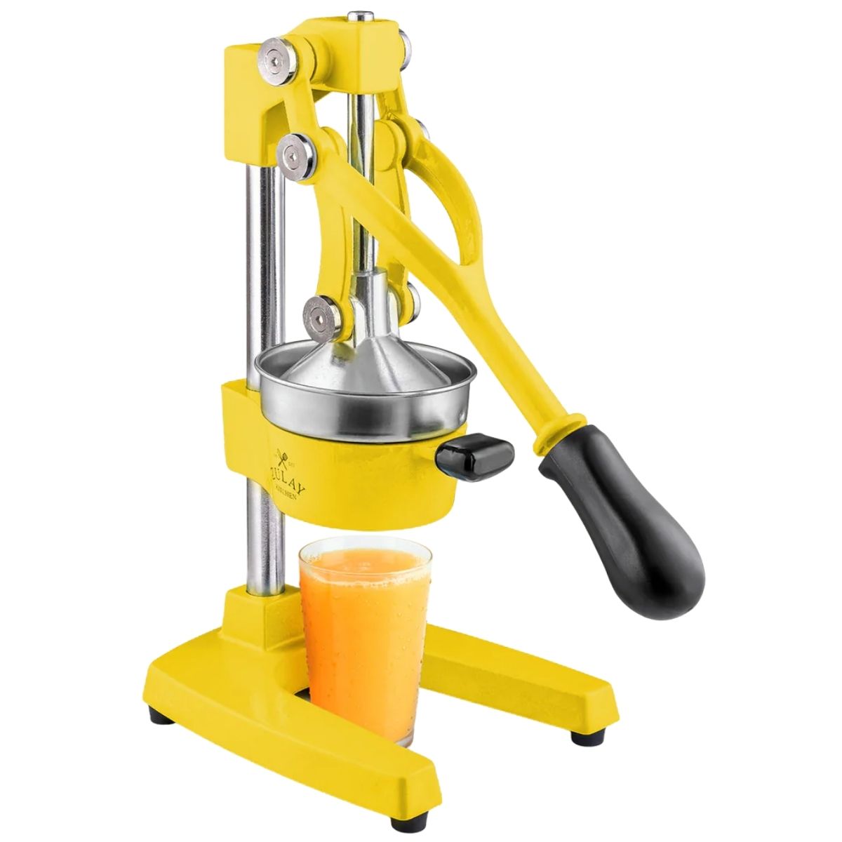 Cast Iron Juicer - Large Yellow by Zulay Kitchen