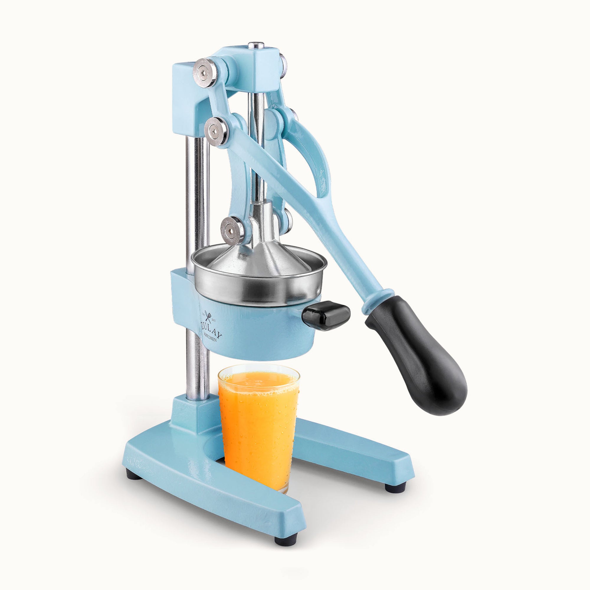 Cast Iron Juicer - Large Blue by Zulay Kitchen