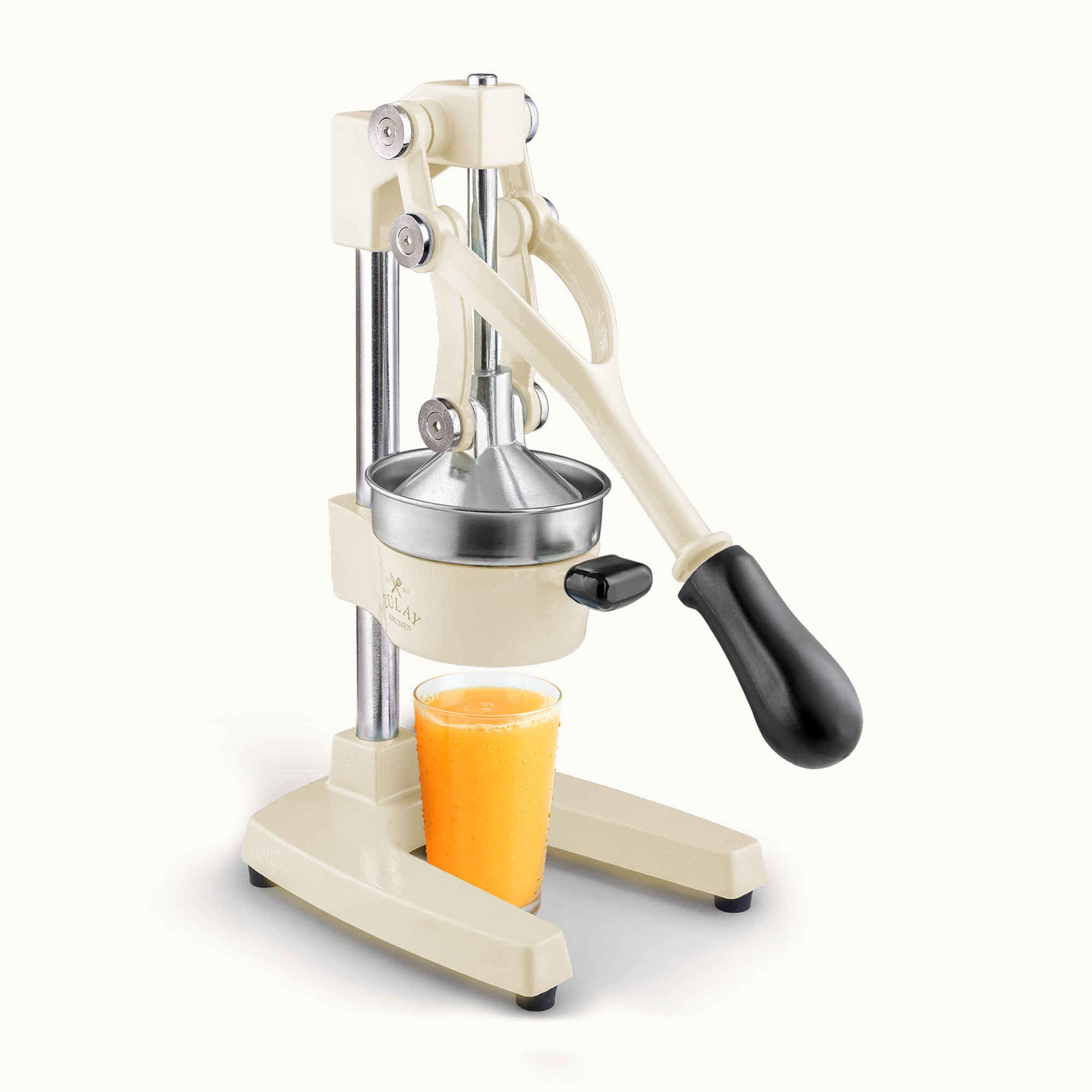 Cast Iron Juicer - Large Cream by Zulay Kitchen