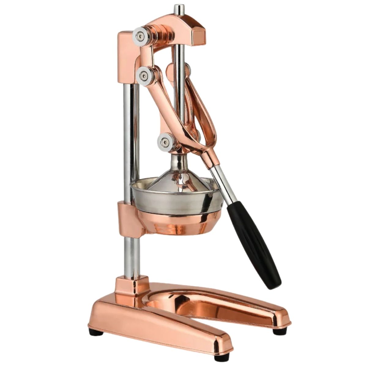 Extra Tall Manual Citrus Press Rose Gold by Zulay Kitchen