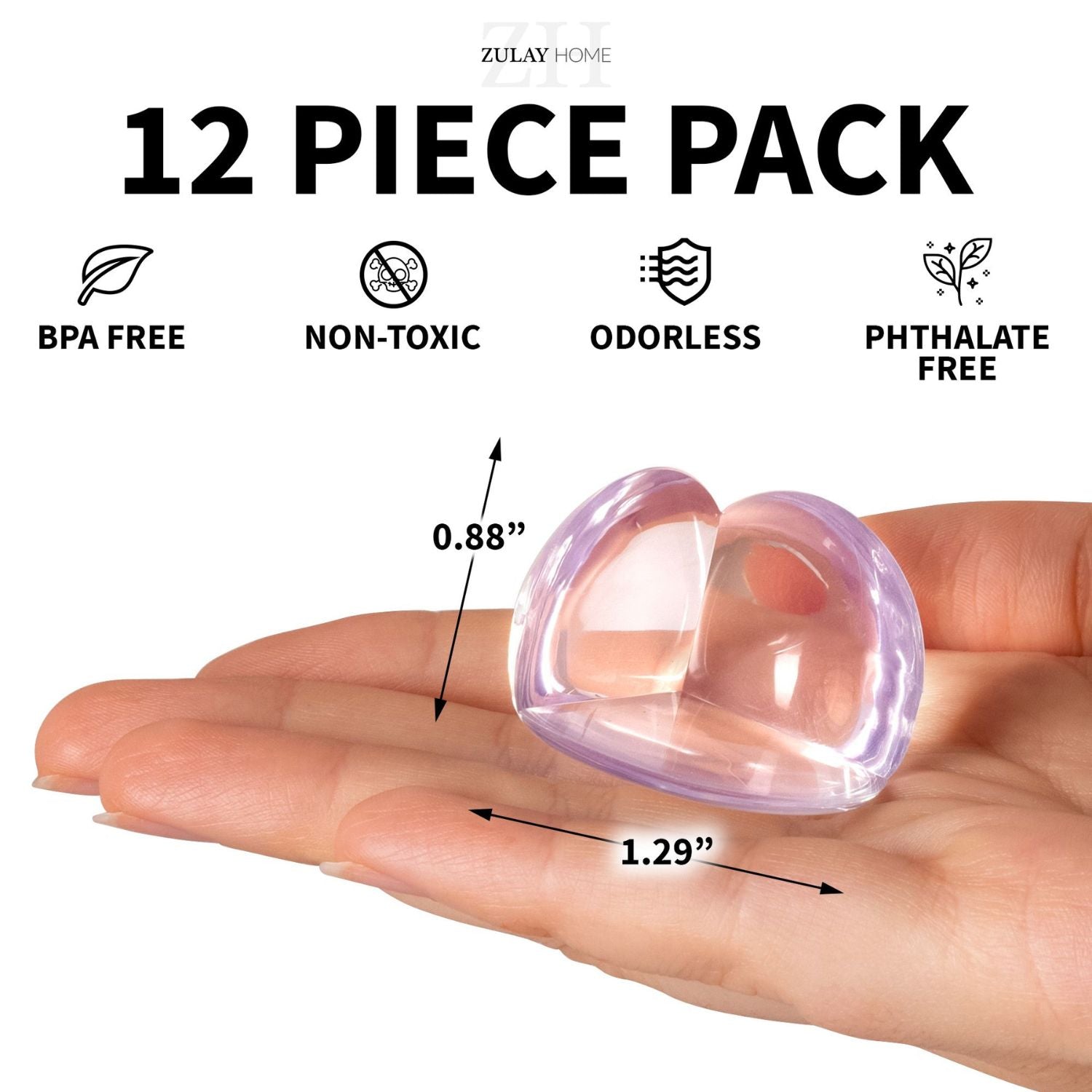 12 Piece Proofing Corner Protectors by Zulay Kitchen