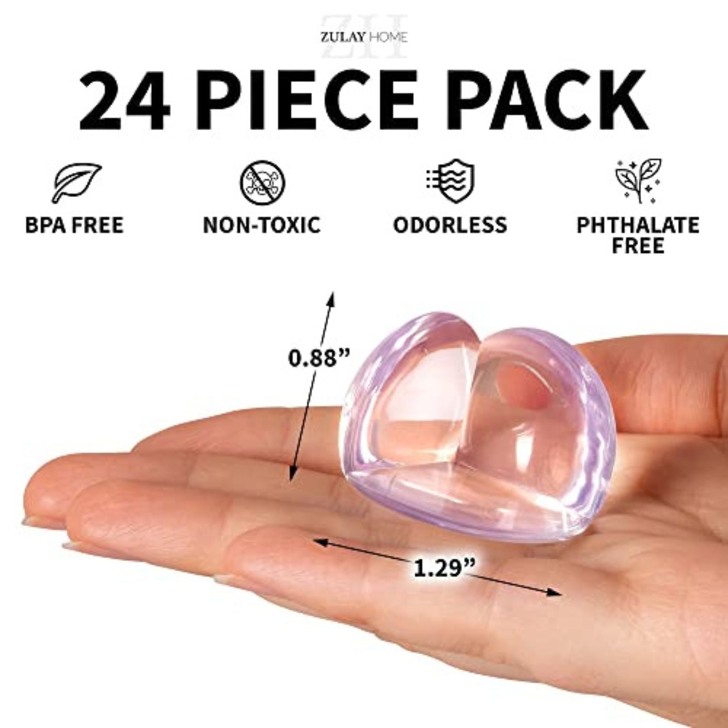 24 Piece Proofing Corner Protectors by Zulay Kitchen