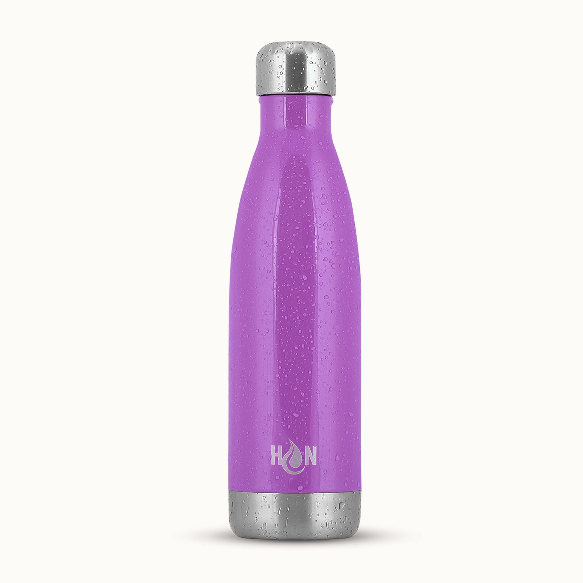 Hydration Nation Double Wall Insulated Water Bottle - Amethyst, 25 oz by Zulay Kitchen