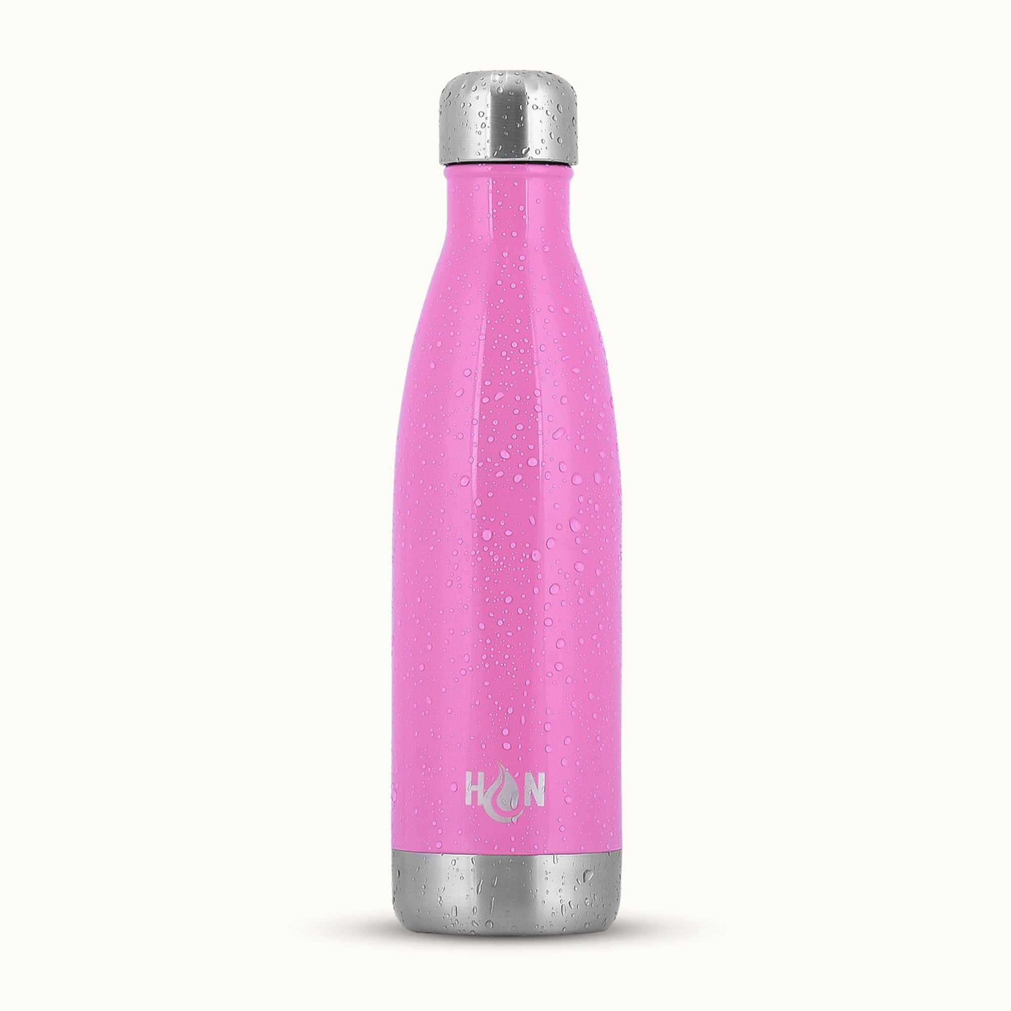 Hydration Nation Double Wall Insulated Water Bottle-Bubble Gum 17oz by Zulay Kitchen