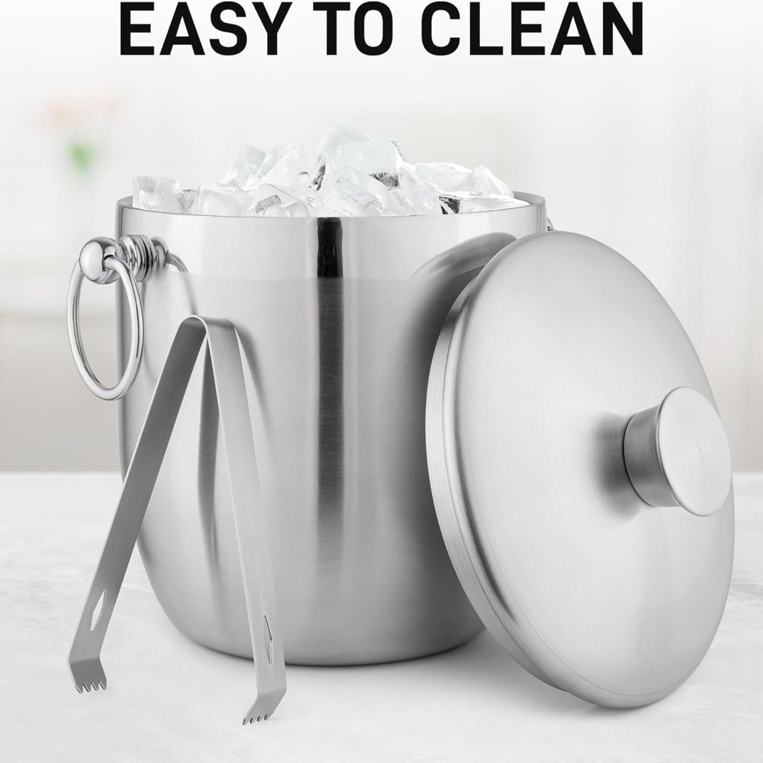 Easy to Clean Ice Bucket by Zulay Kitchen
