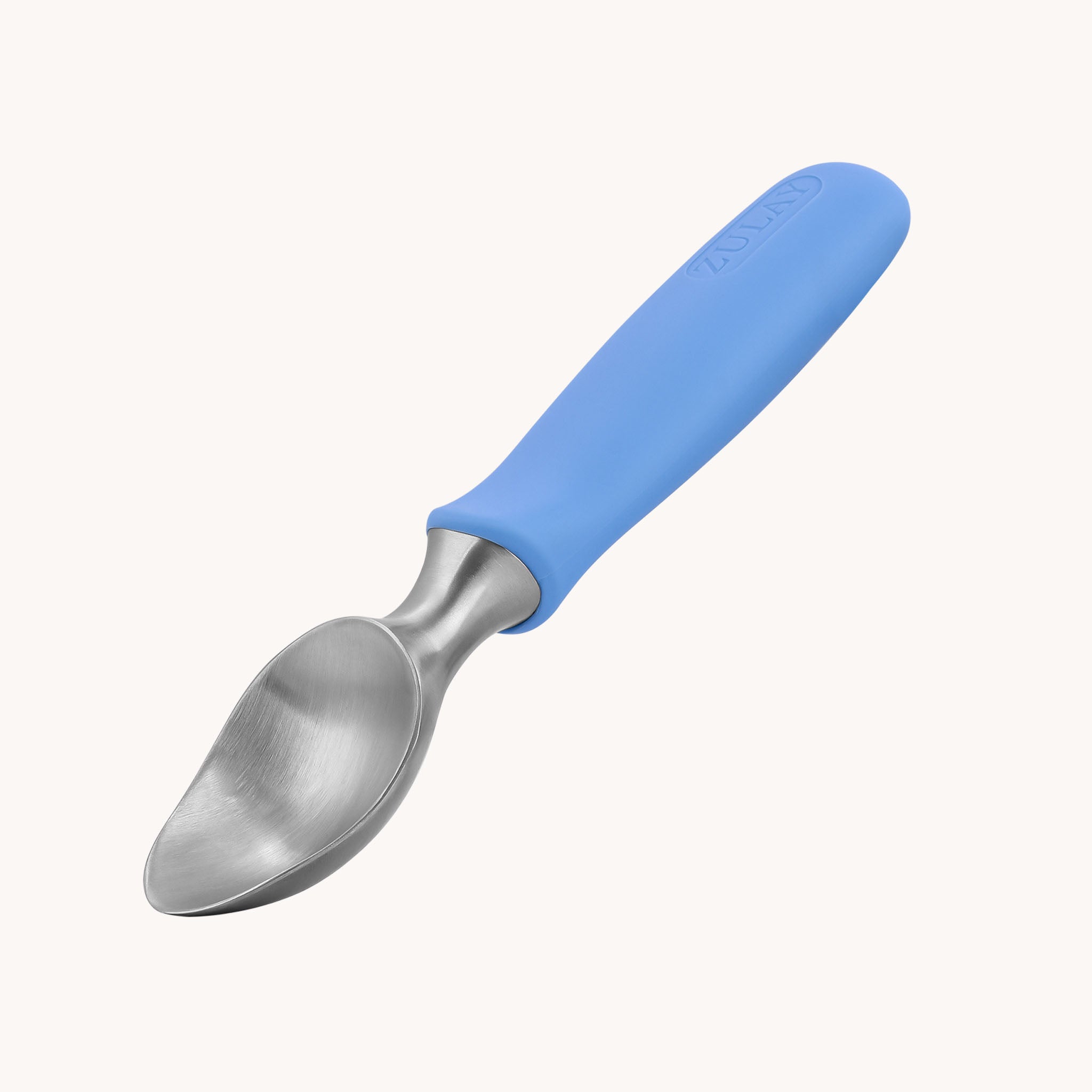 Ice Cream Scoop With Rubber Grip - Blue by Zulay Kitchen